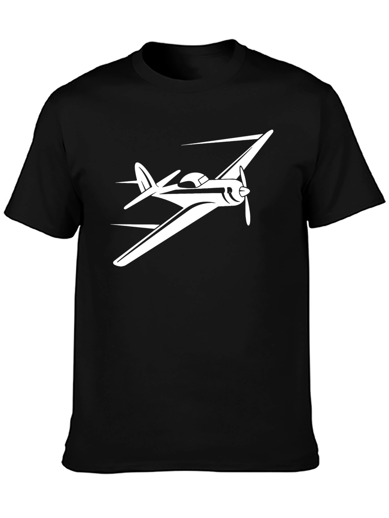 Vintage Airplane Graphic Tee - Aviation Enthusiast Shirt