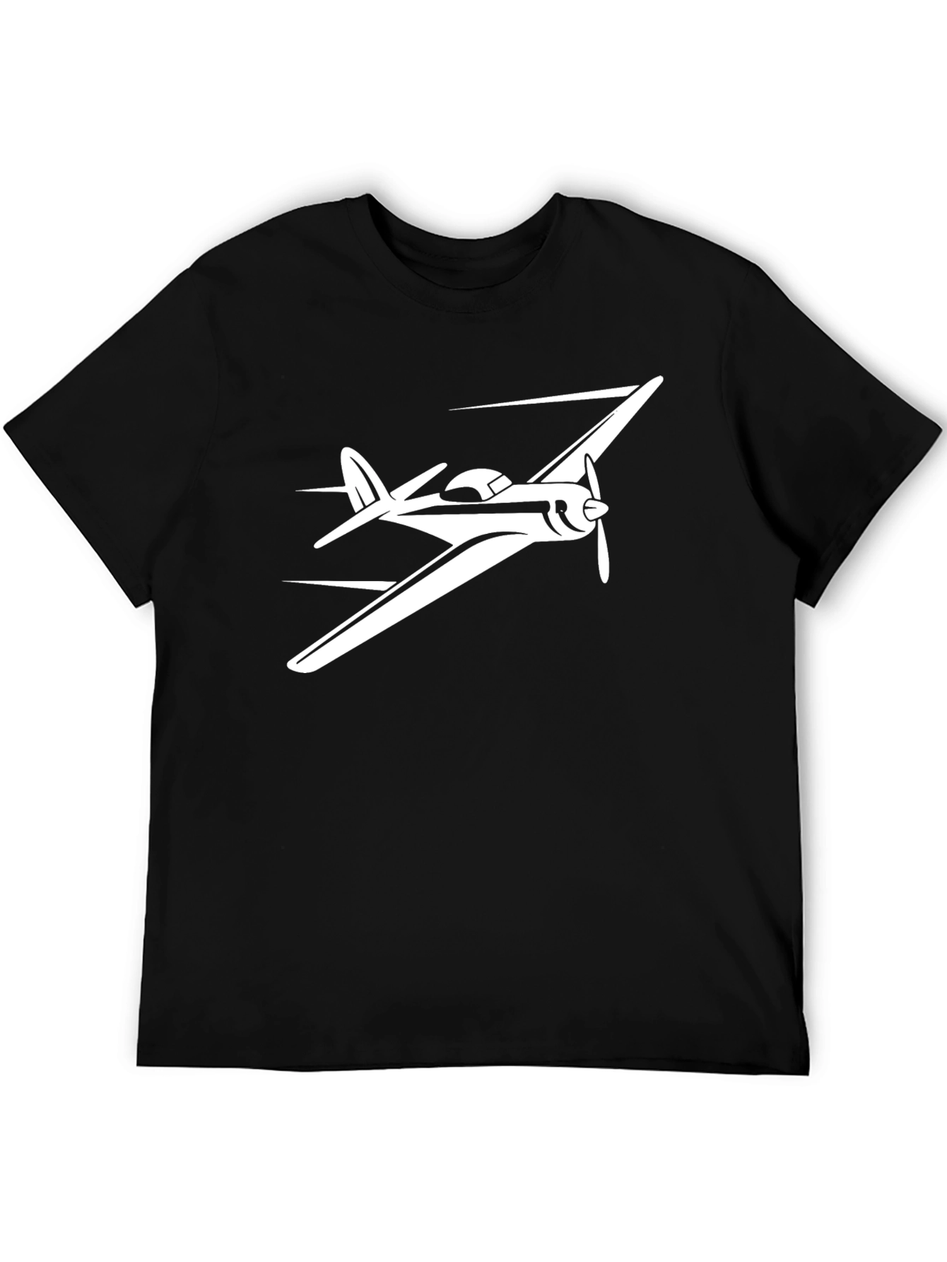 Vintage Airplane Graphic Tee - Aviation Enthusiast Shirt