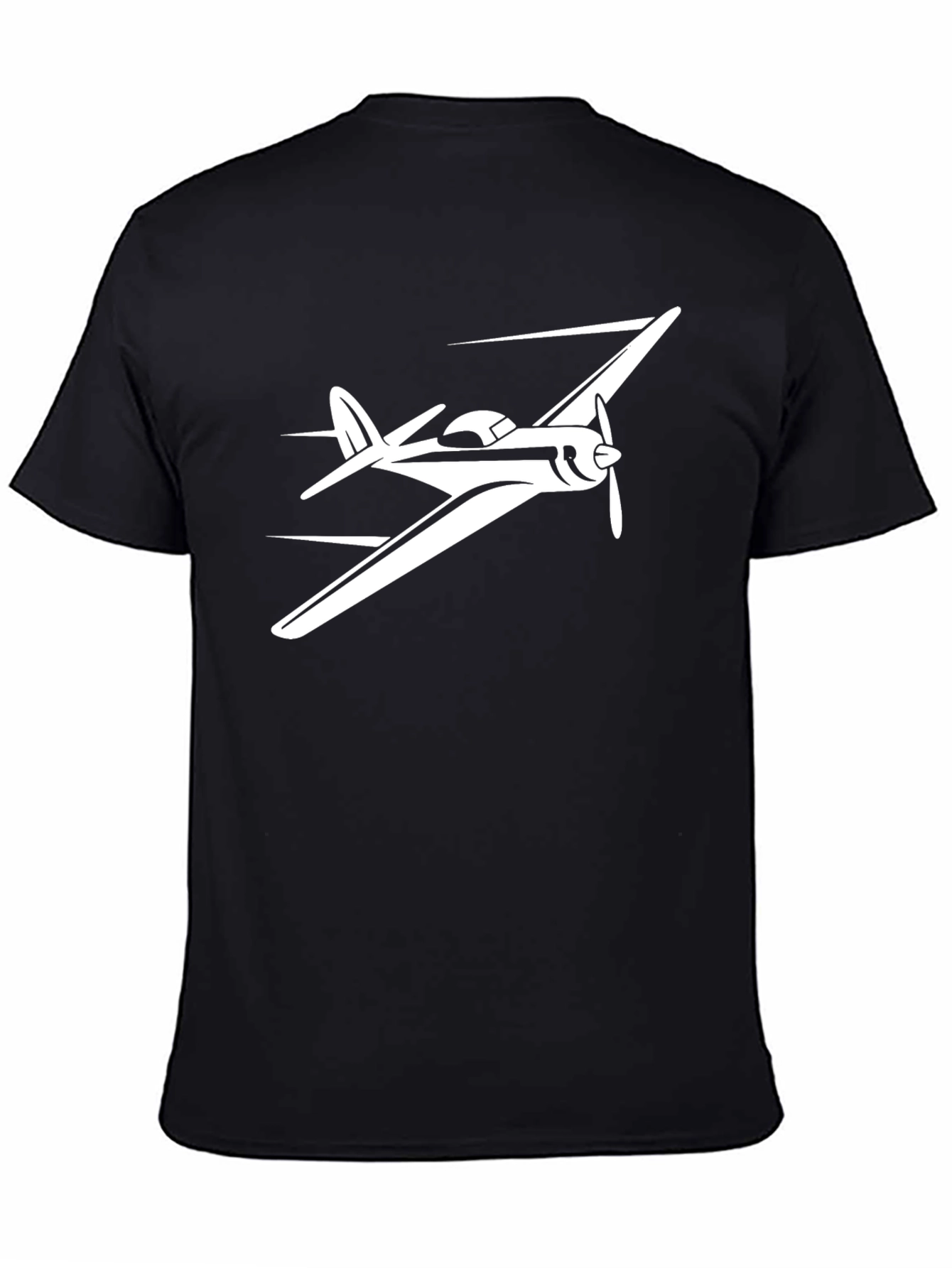 Vintage Airplane Graphic Tee - Aviation Enthusiast Shirt