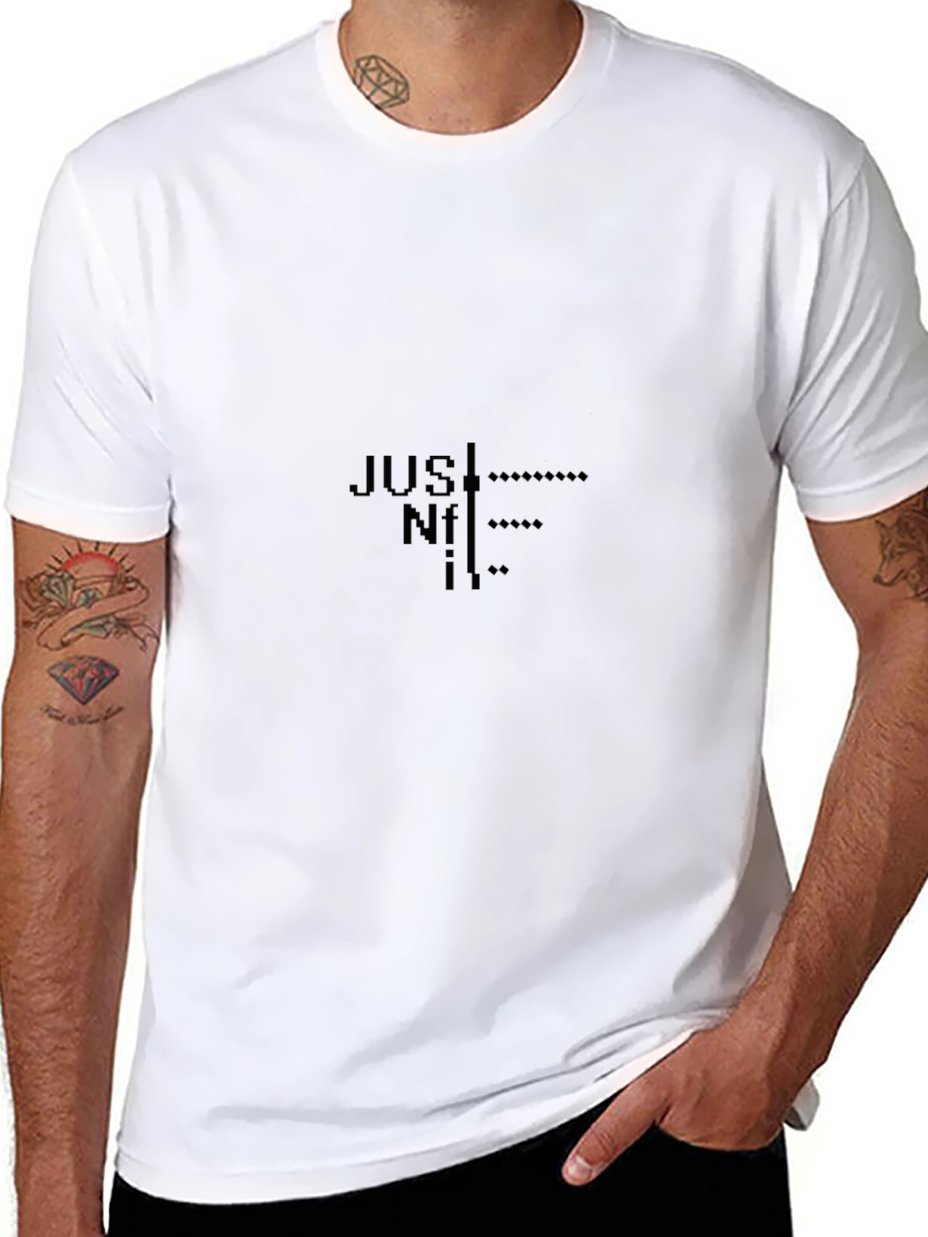Just NFT It Black T-Shirt