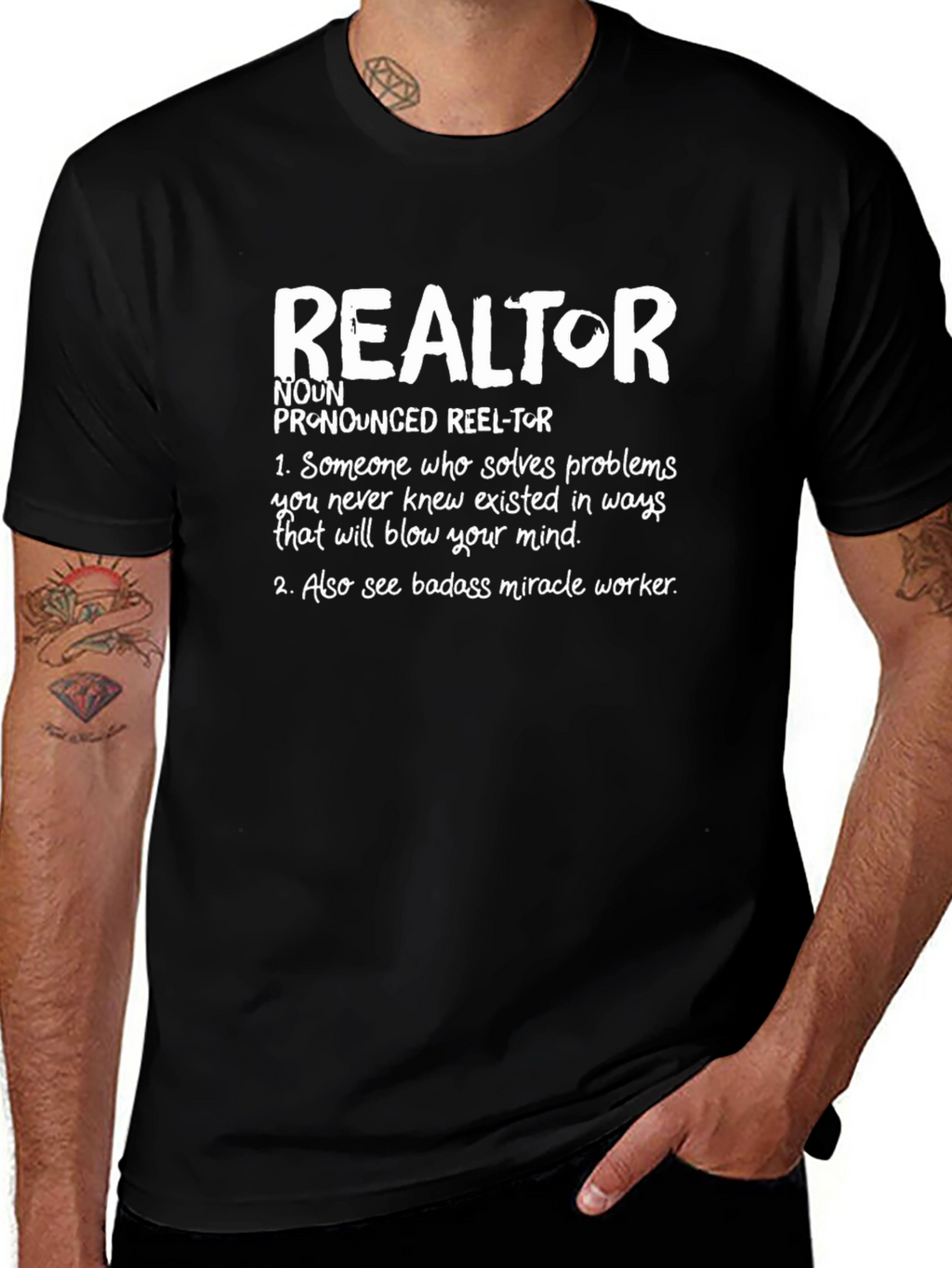 Realtor Definition T-Shirt - Real Estate Agent Gift