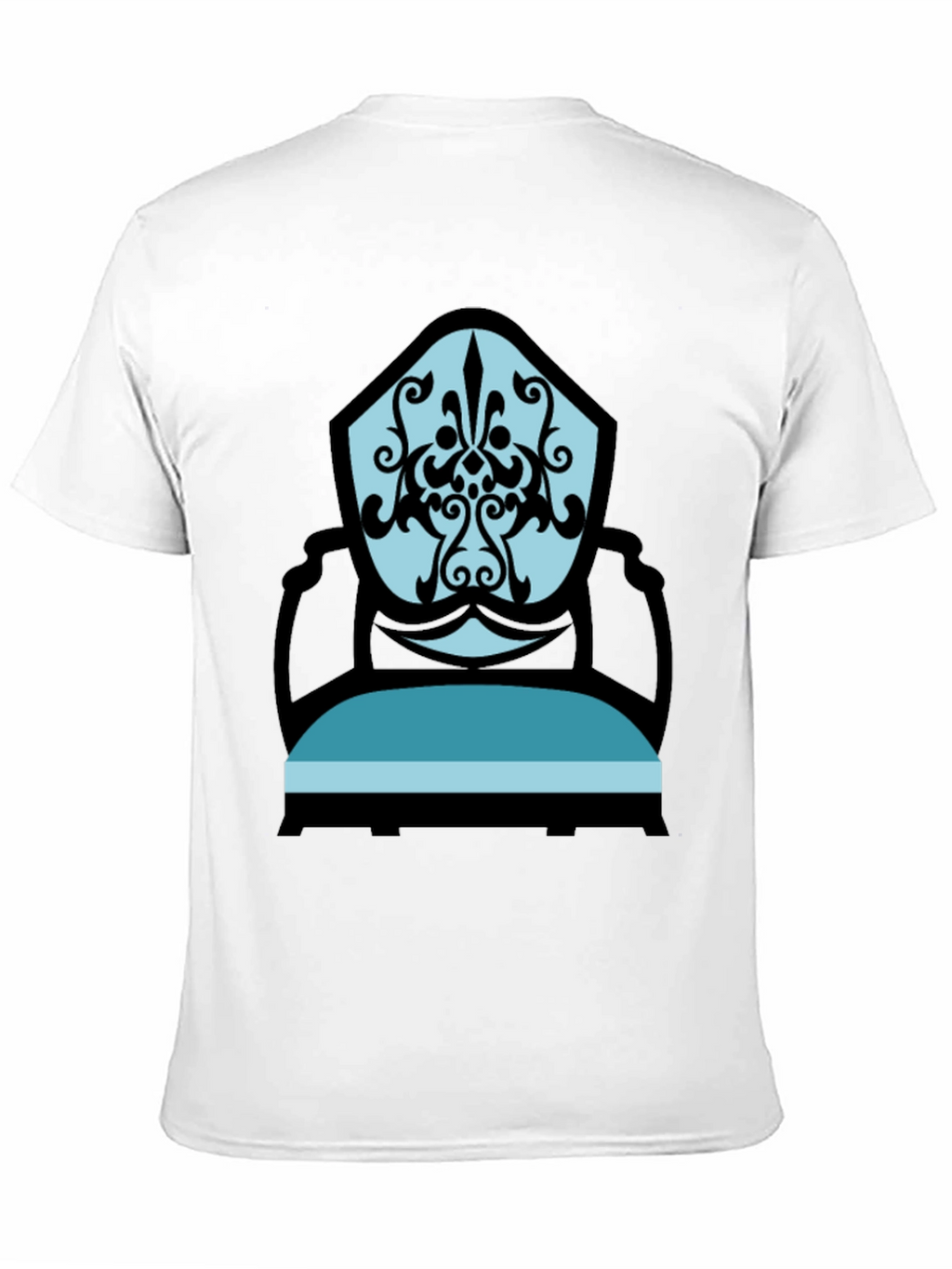 Stylish Chair Graphic Tee - Modern Comfort