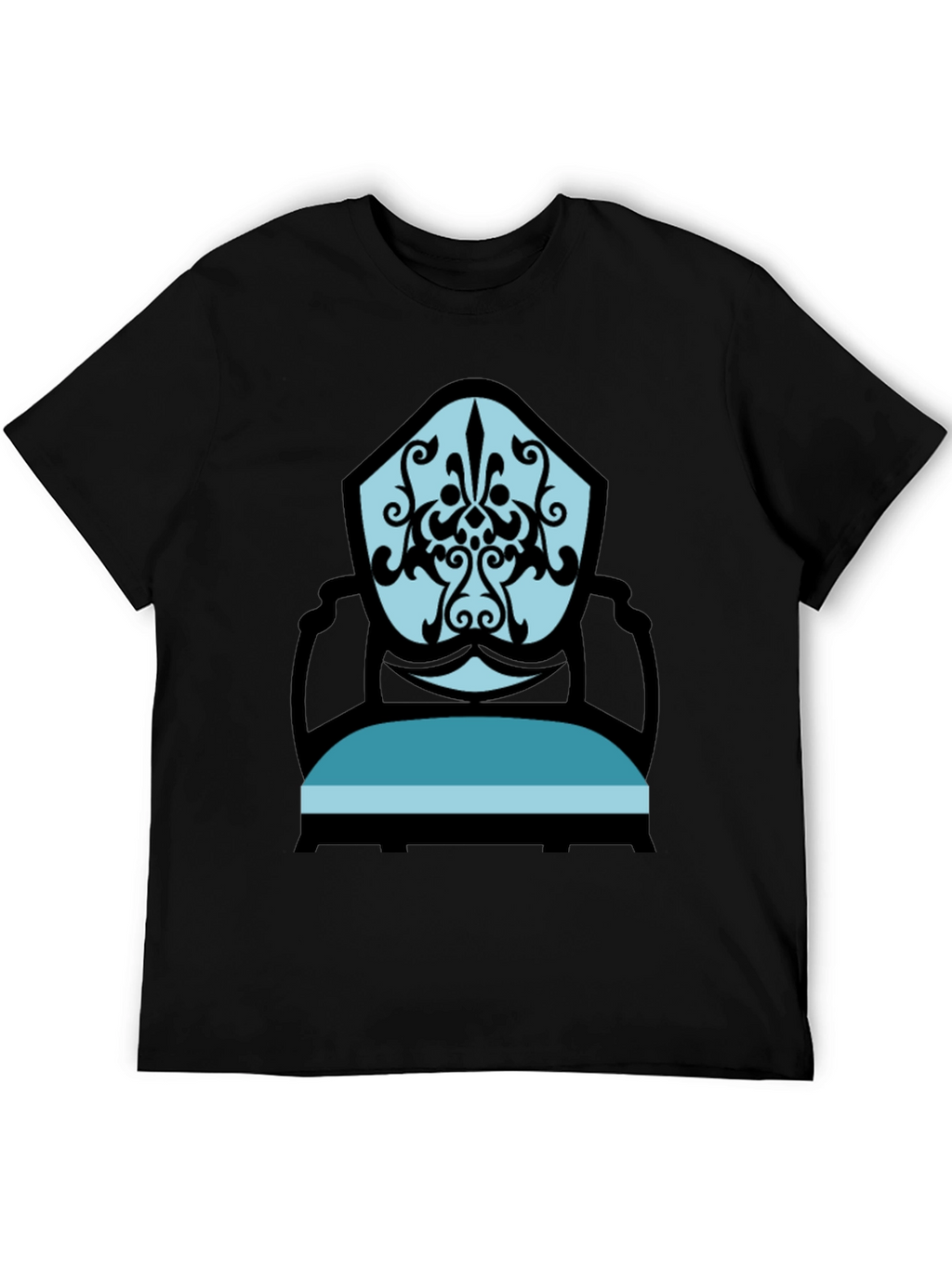 Stylish Chair Graphic Tee - Modern Comfort