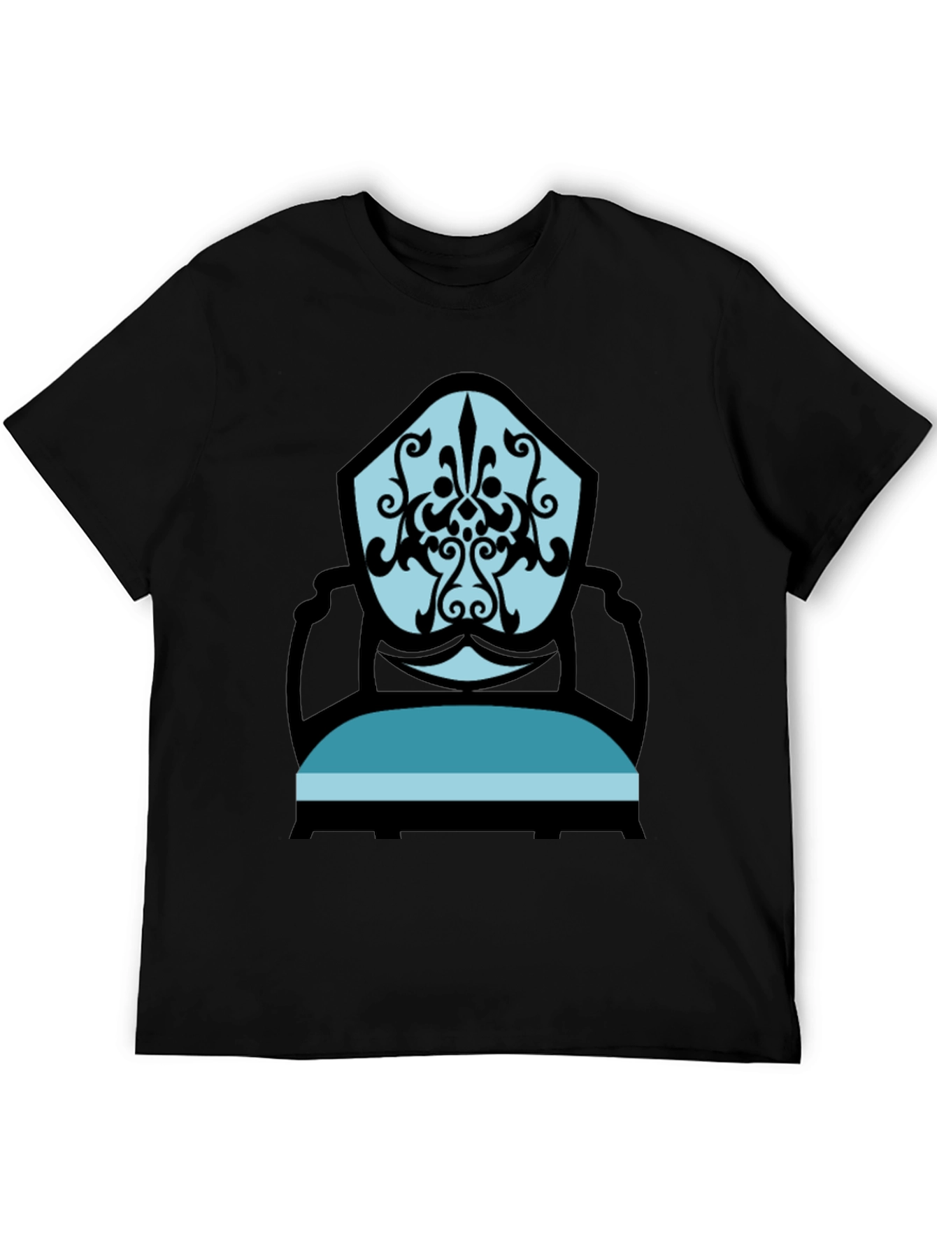 Stylish Chair Graphic Tee - Modern Comfort