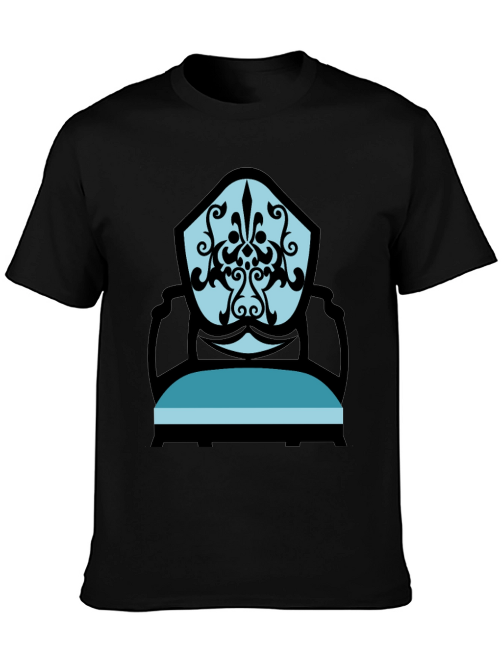 Stylish Chair Graphic Tee - Modern Comfort