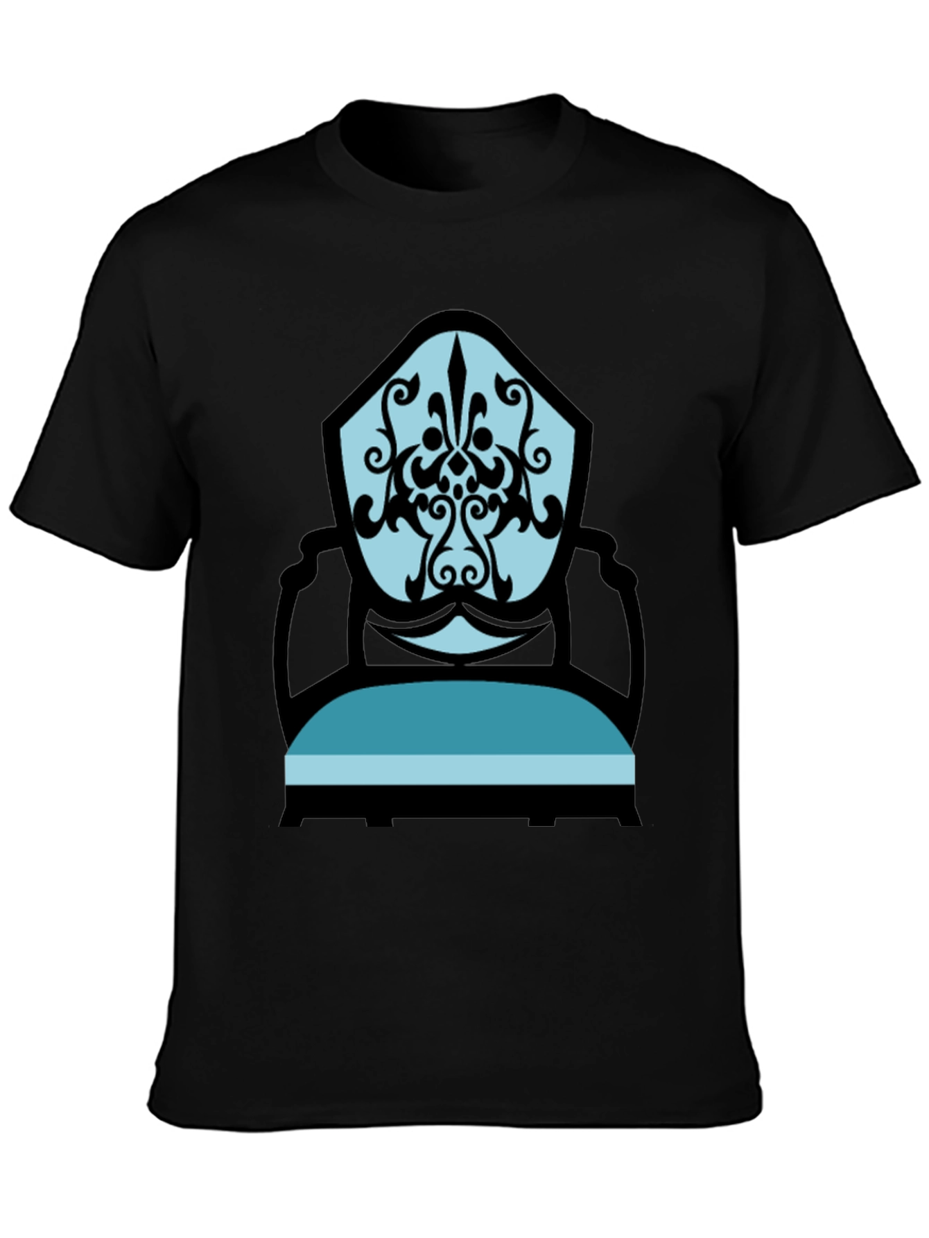 Stylish Chair Graphic Tee - Modern Comfort