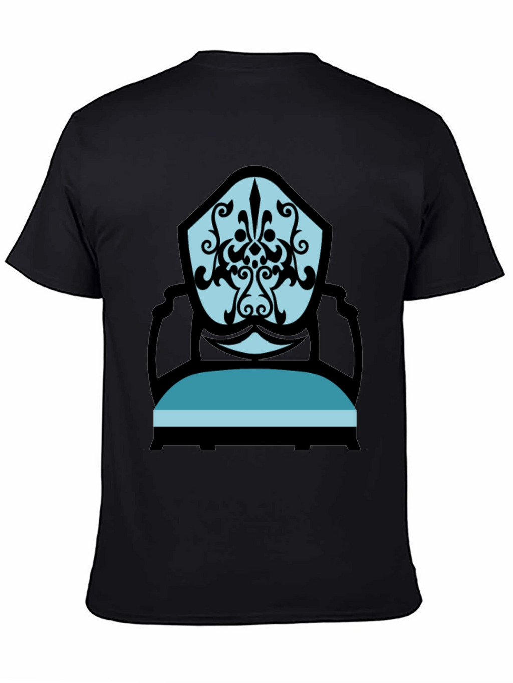 Stylish Chair Graphic Tee - Modern Comfort