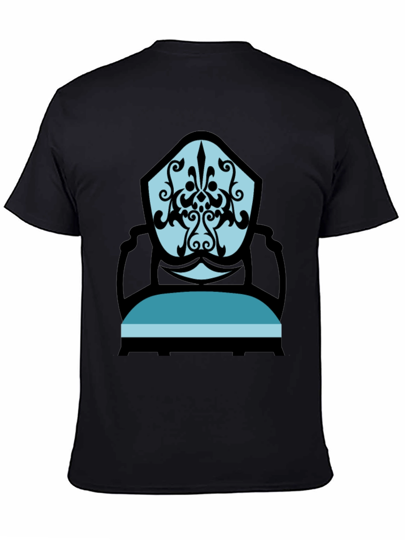 Stylish Chair Graphic Tee - Modern Comfort
