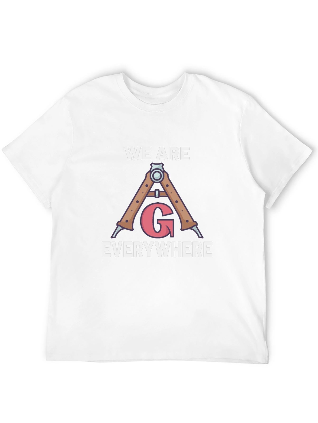 Freemason We Are Everywhere Graphic Tee