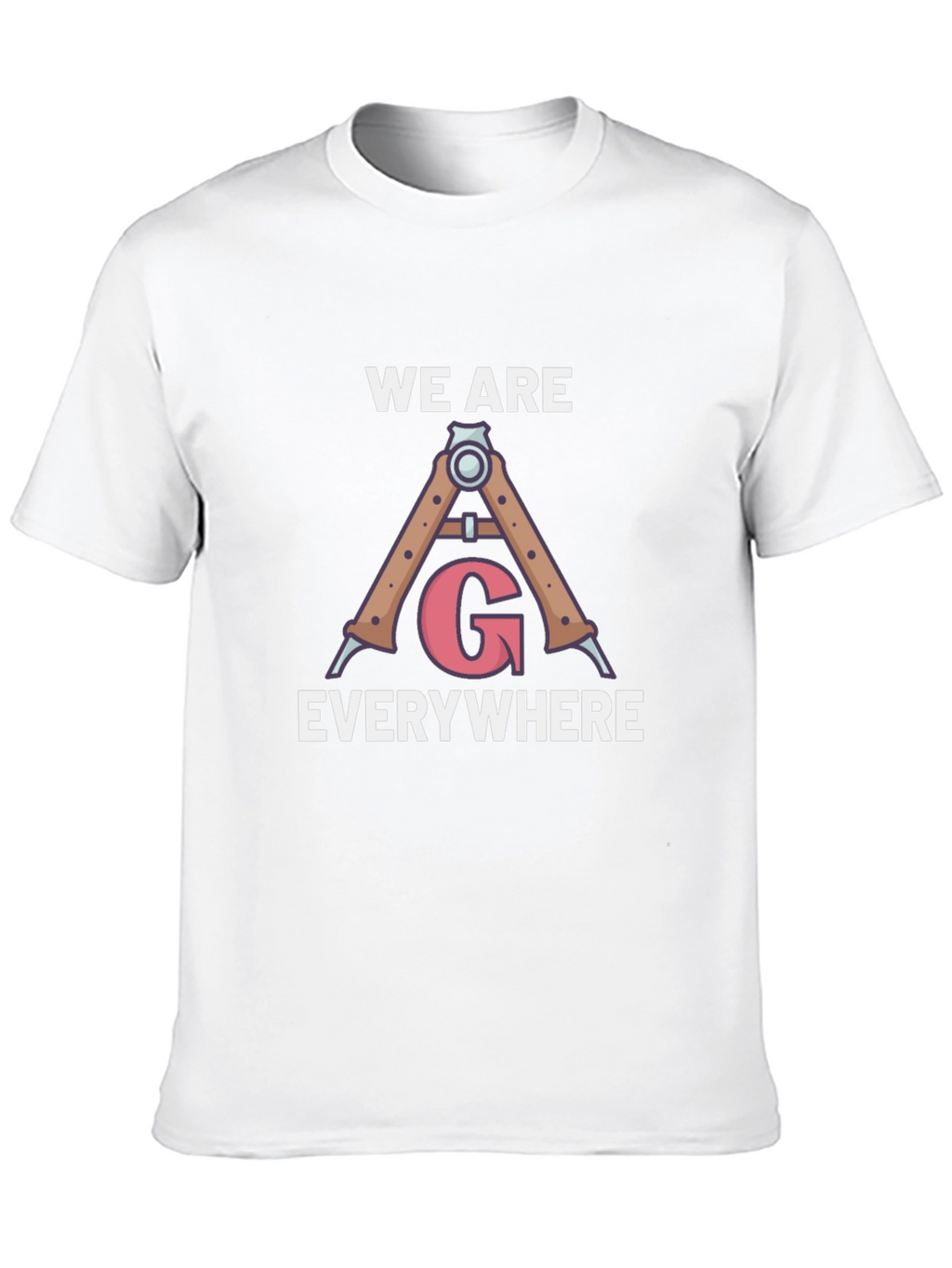 Freemason We Are Everywhere Graphic Tee