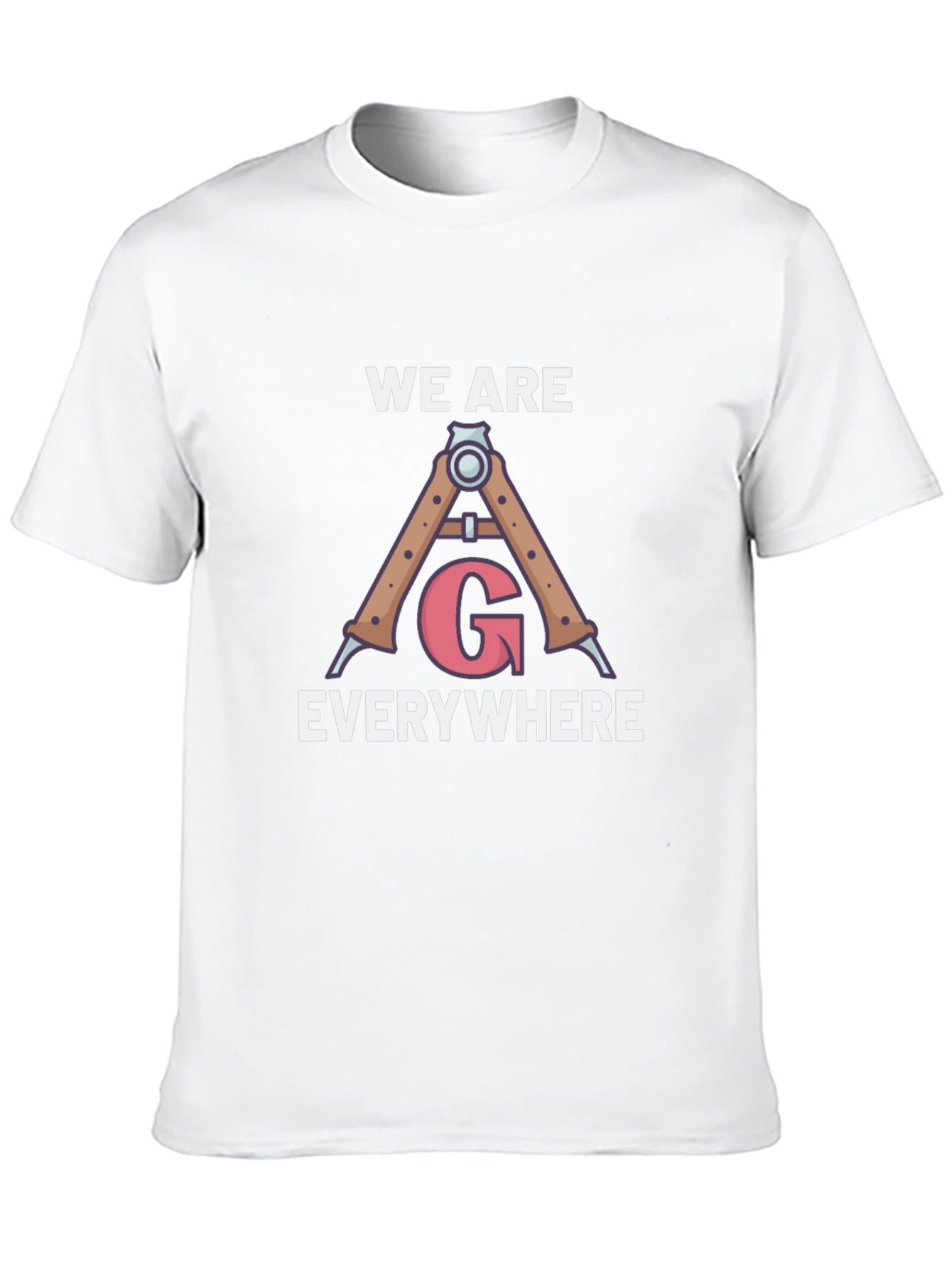 Freemason We Are Everywhere Graphic Tee