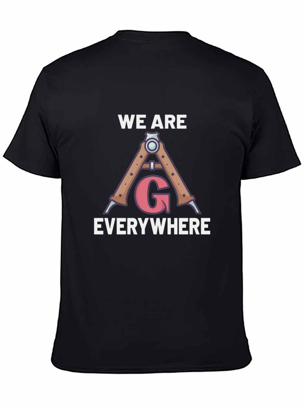 Freemason We Are Everywhere Graphic Tee