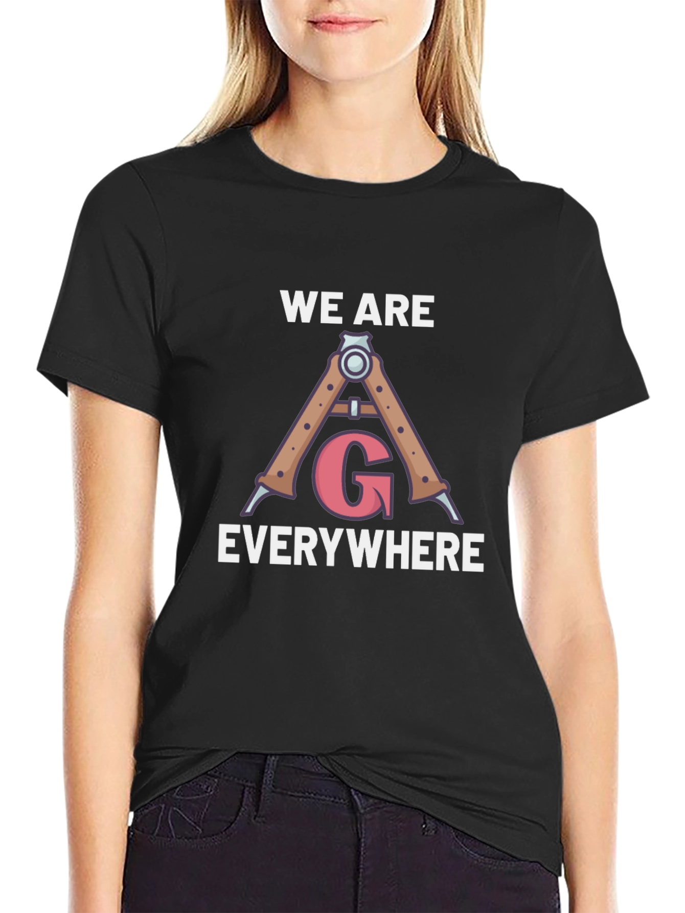 Freemason We Are Everywhere Graphic Tee