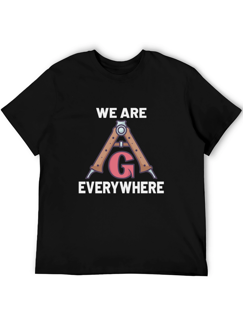 Freemason We Are Everywhere Graphic Tee