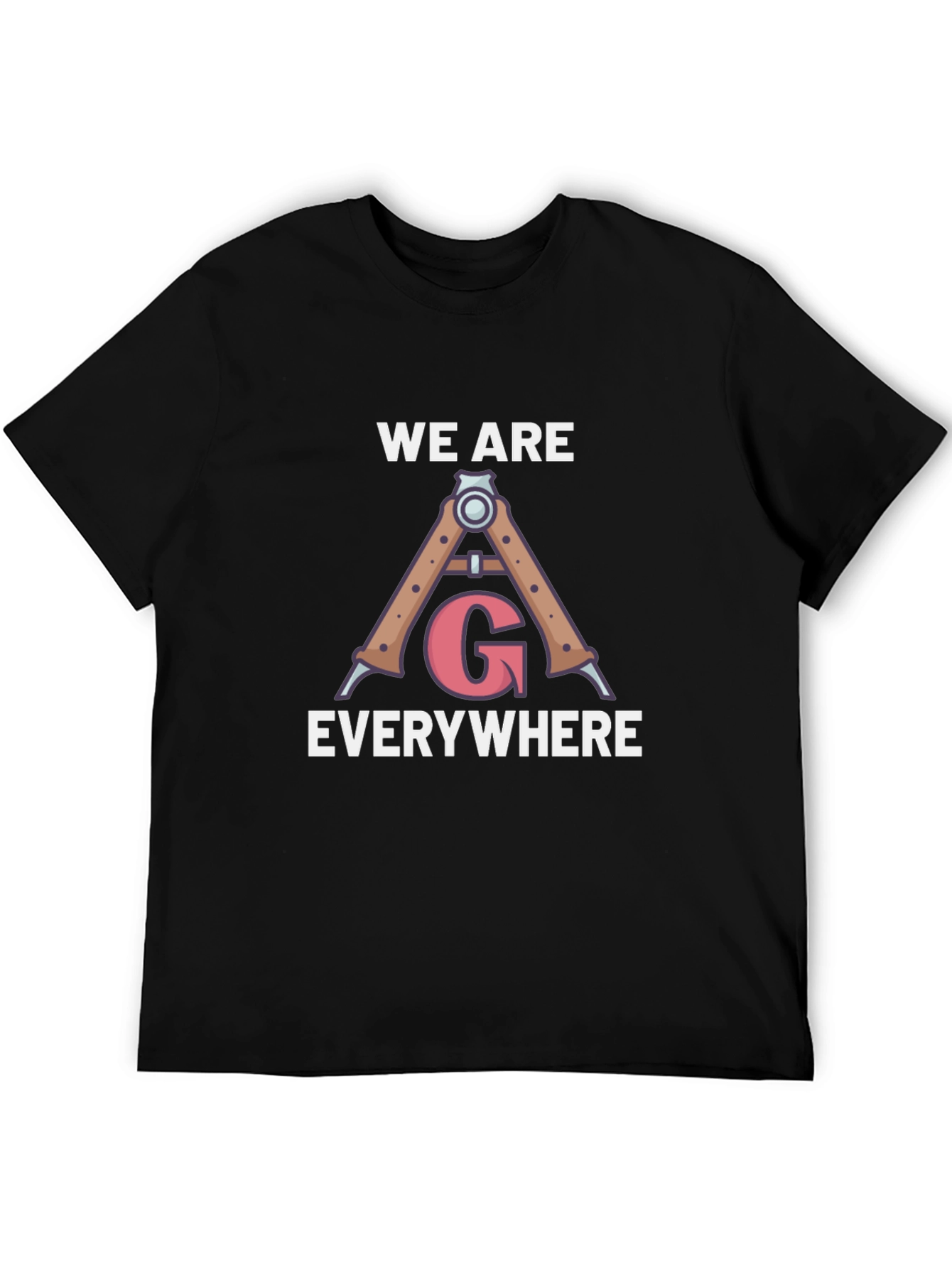 Freemason We Are Everywhere Graphic Tee