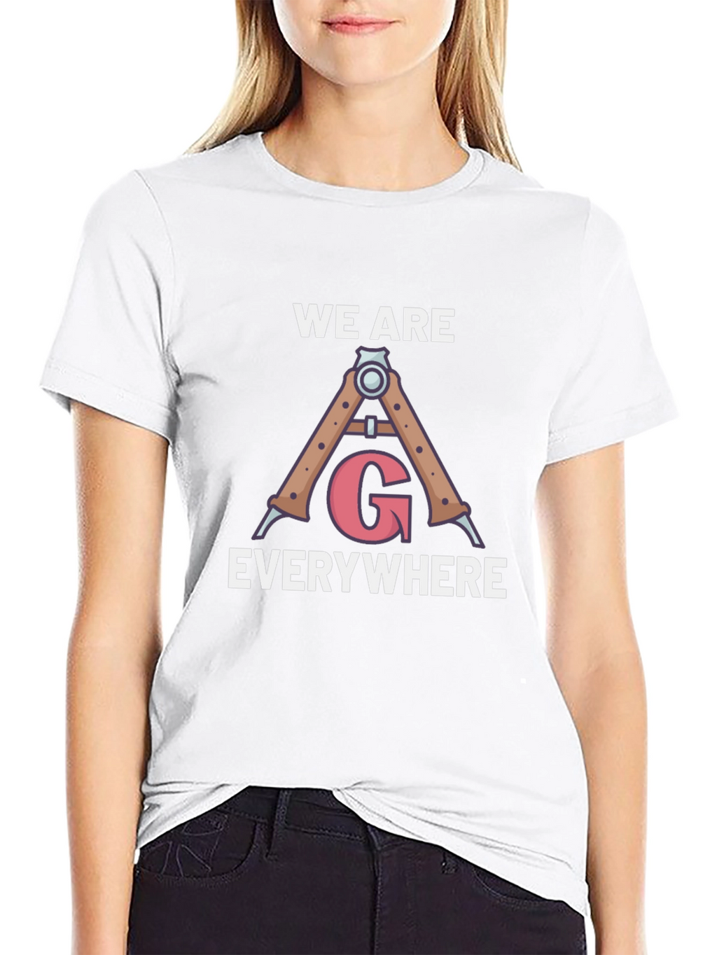 Freemason We Are Everywhere Graphic Tee
