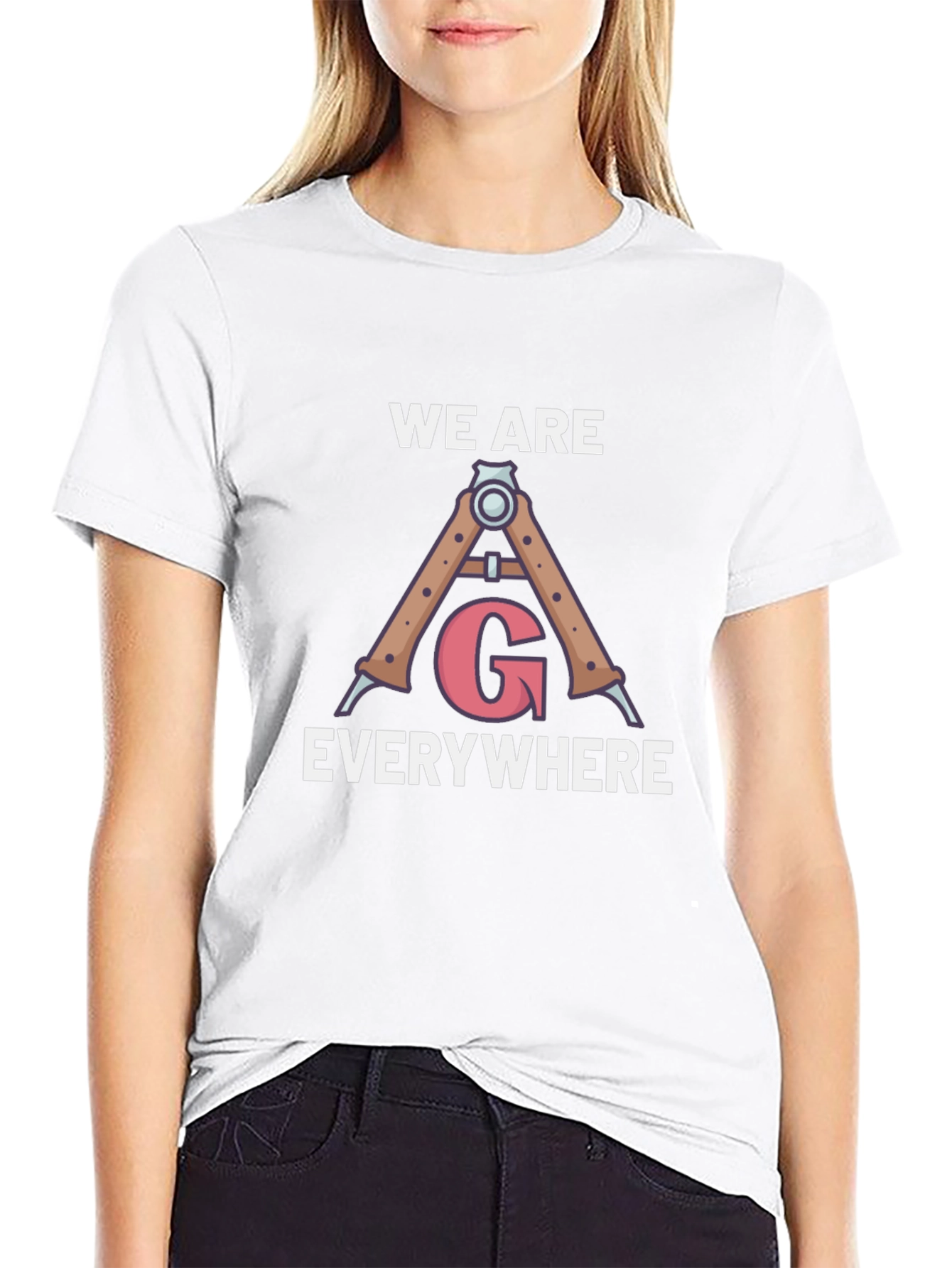 Freemason We Are Everywhere Graphic Tee