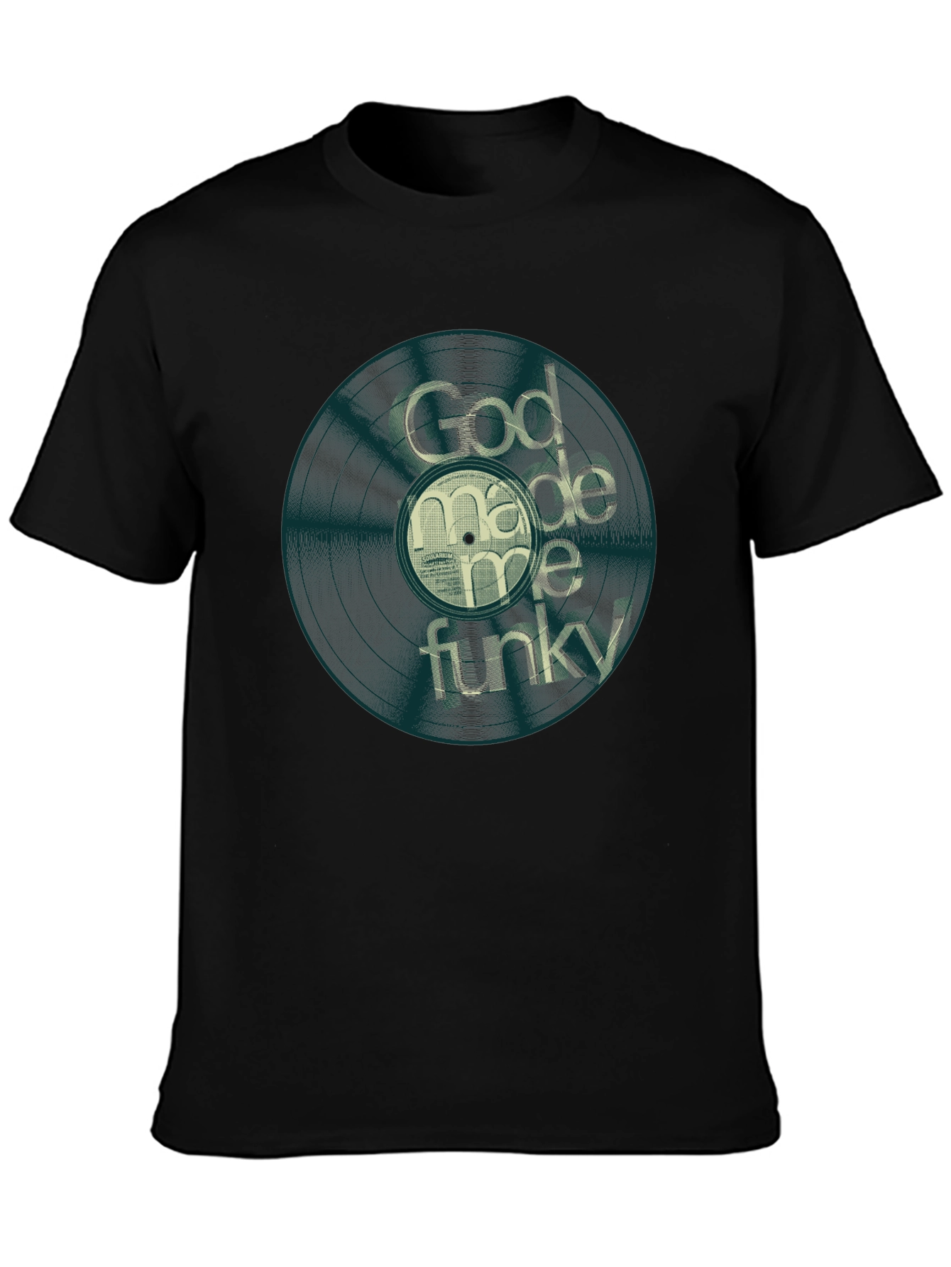 God Made Me Funky Graphic Tee