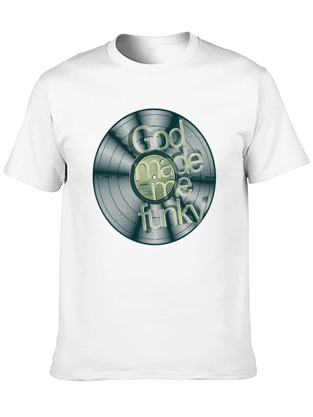 God Made Me Funky Graphic Tee