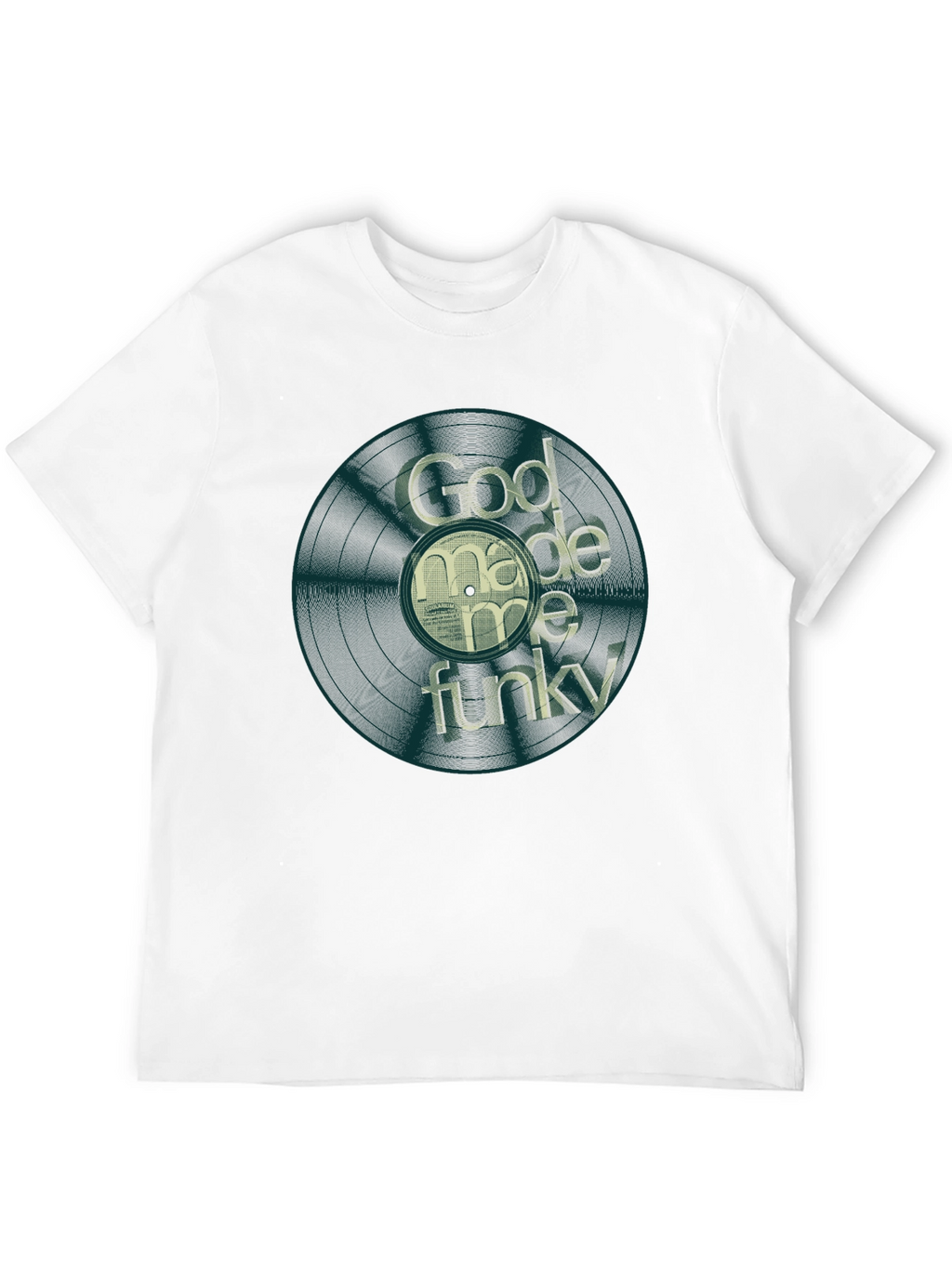 God Made Me Funky Graphic Tee