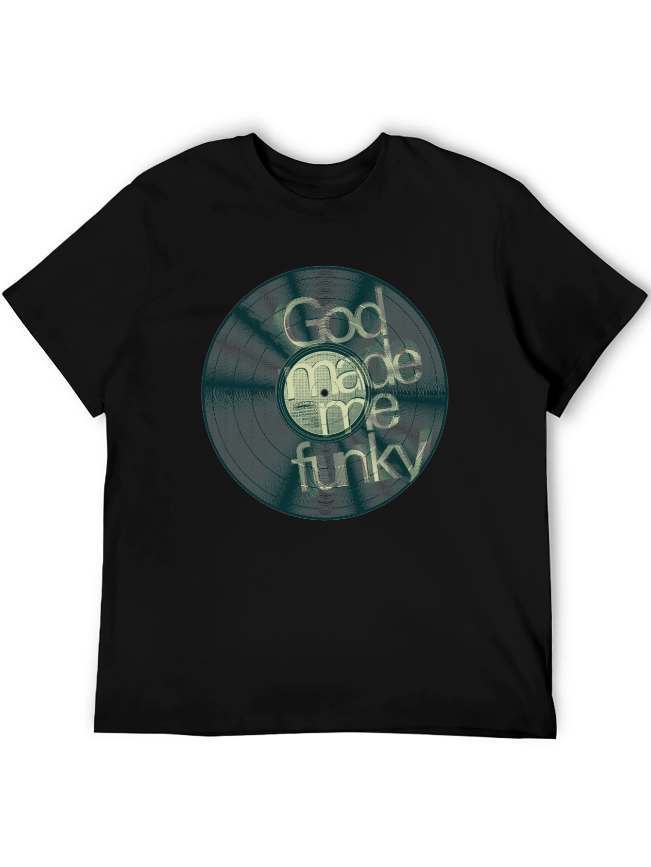 God Made Me Funky Graphic Tee