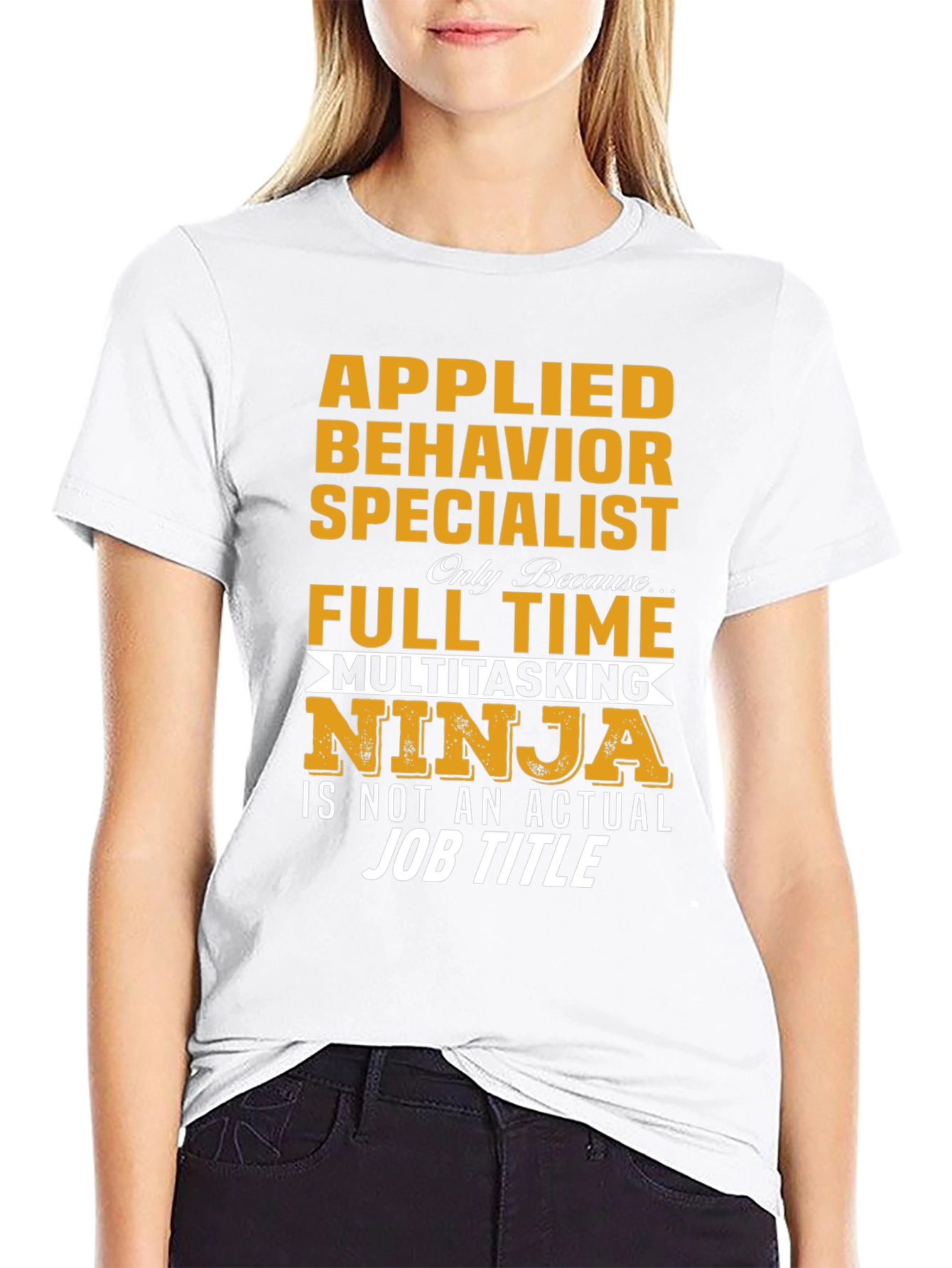 Applied Behavior Specialist Ninja T-Shirt