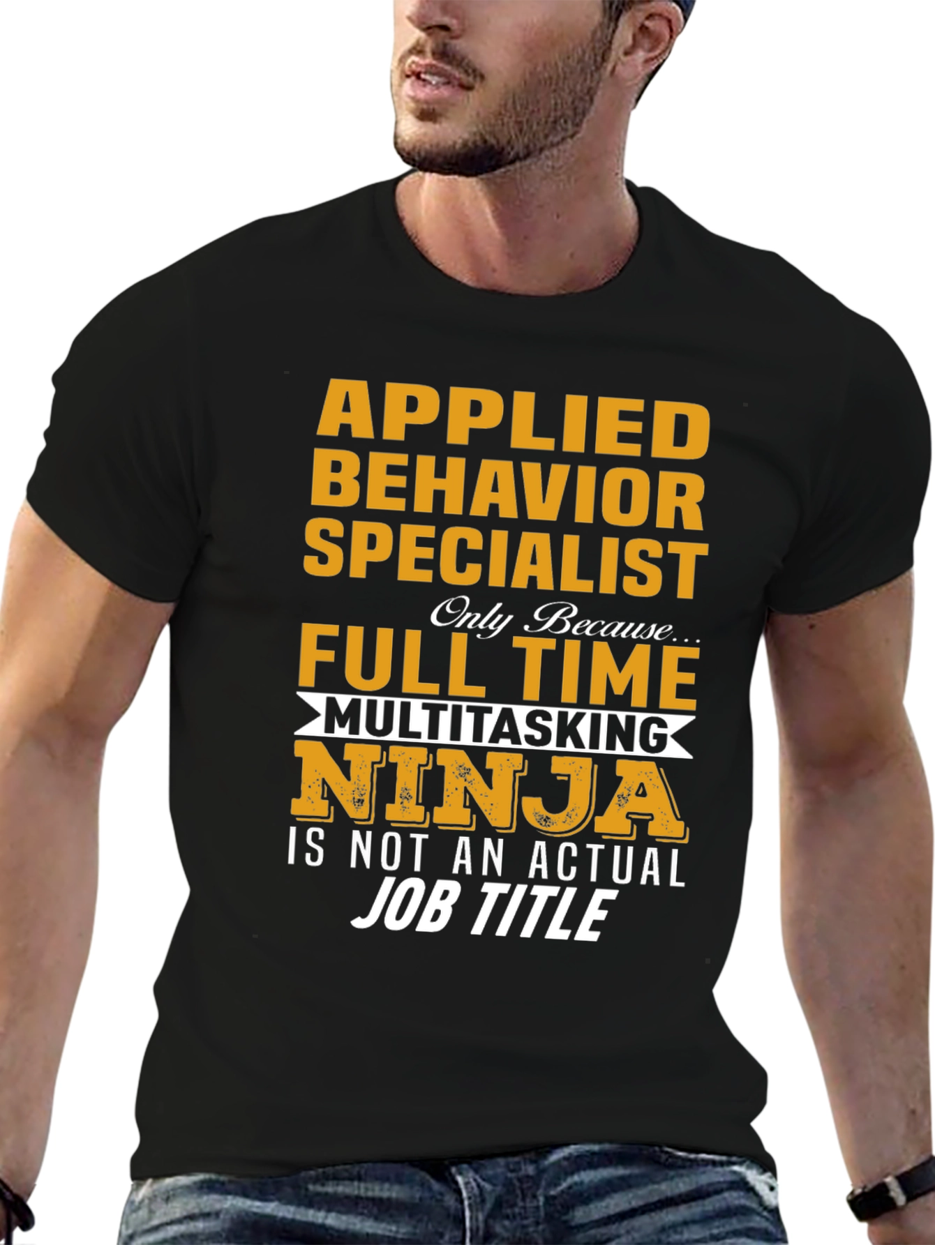 Applied Behavior Specialist Ninja T-Shirt