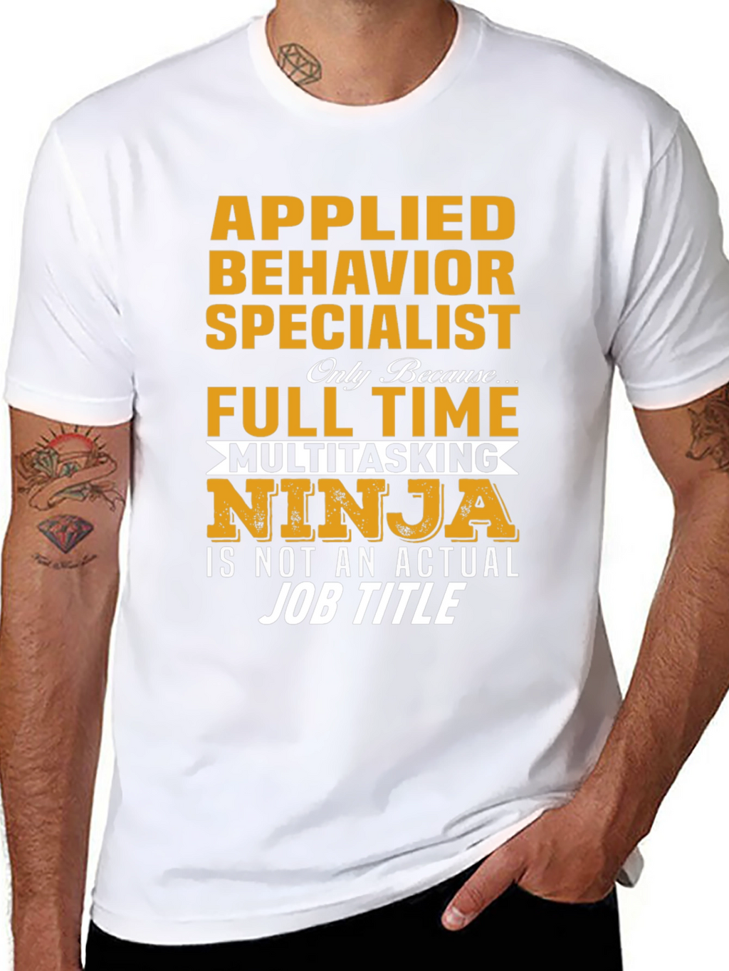 Applied Behavior Specialist Ninja T-Shirt