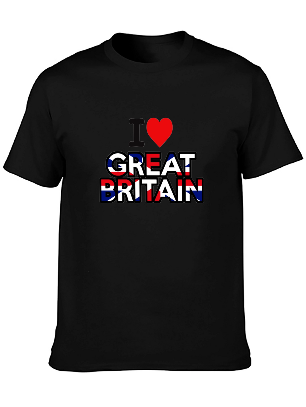 I Love Great Britain Union Jack T-Shirt