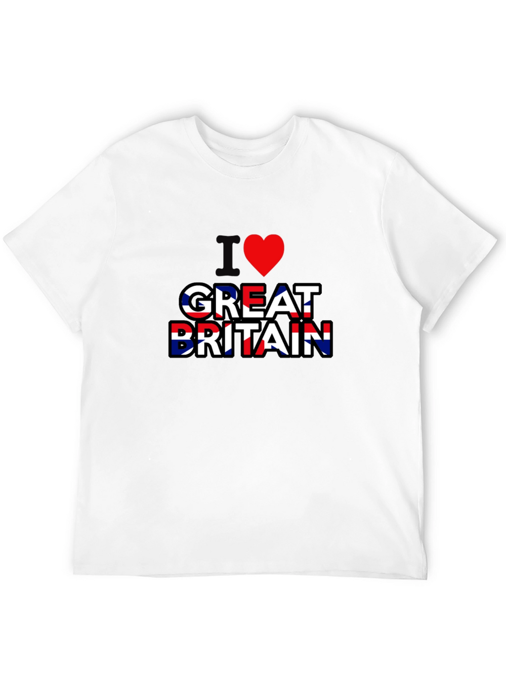 I Love Great Britain Union Jack T-Shirt