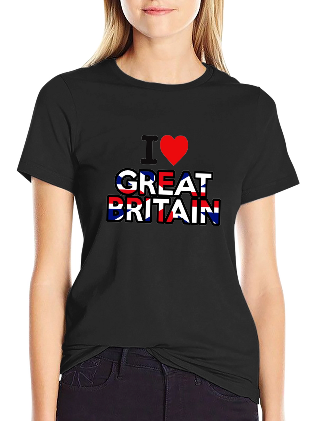 I Love Great Britain Union Jack T-Shirt