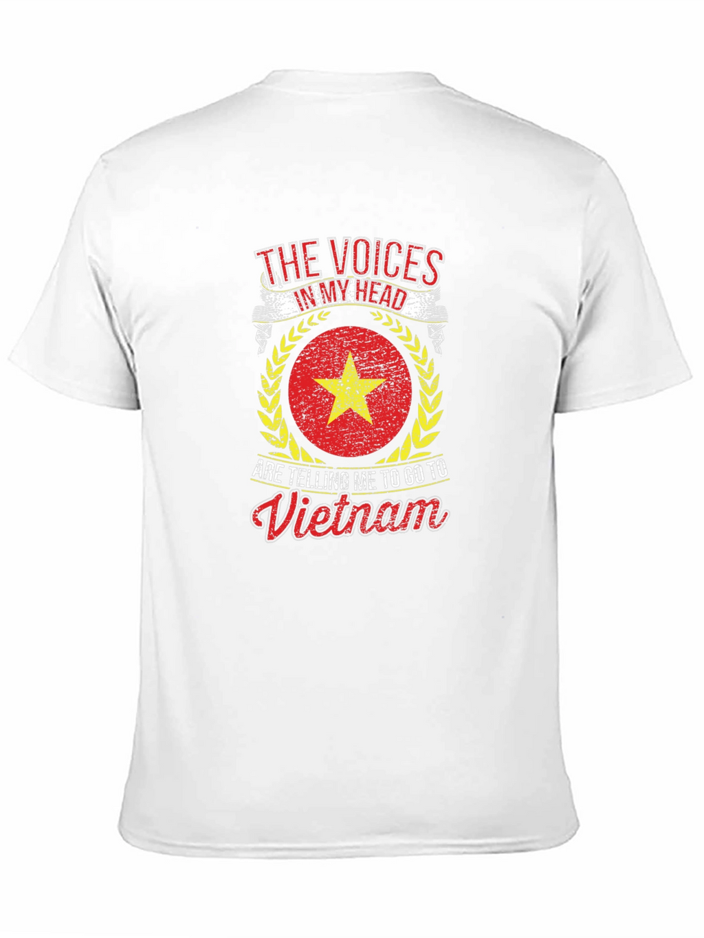 Vietnam Flag T-Shirt - Voices in My Head