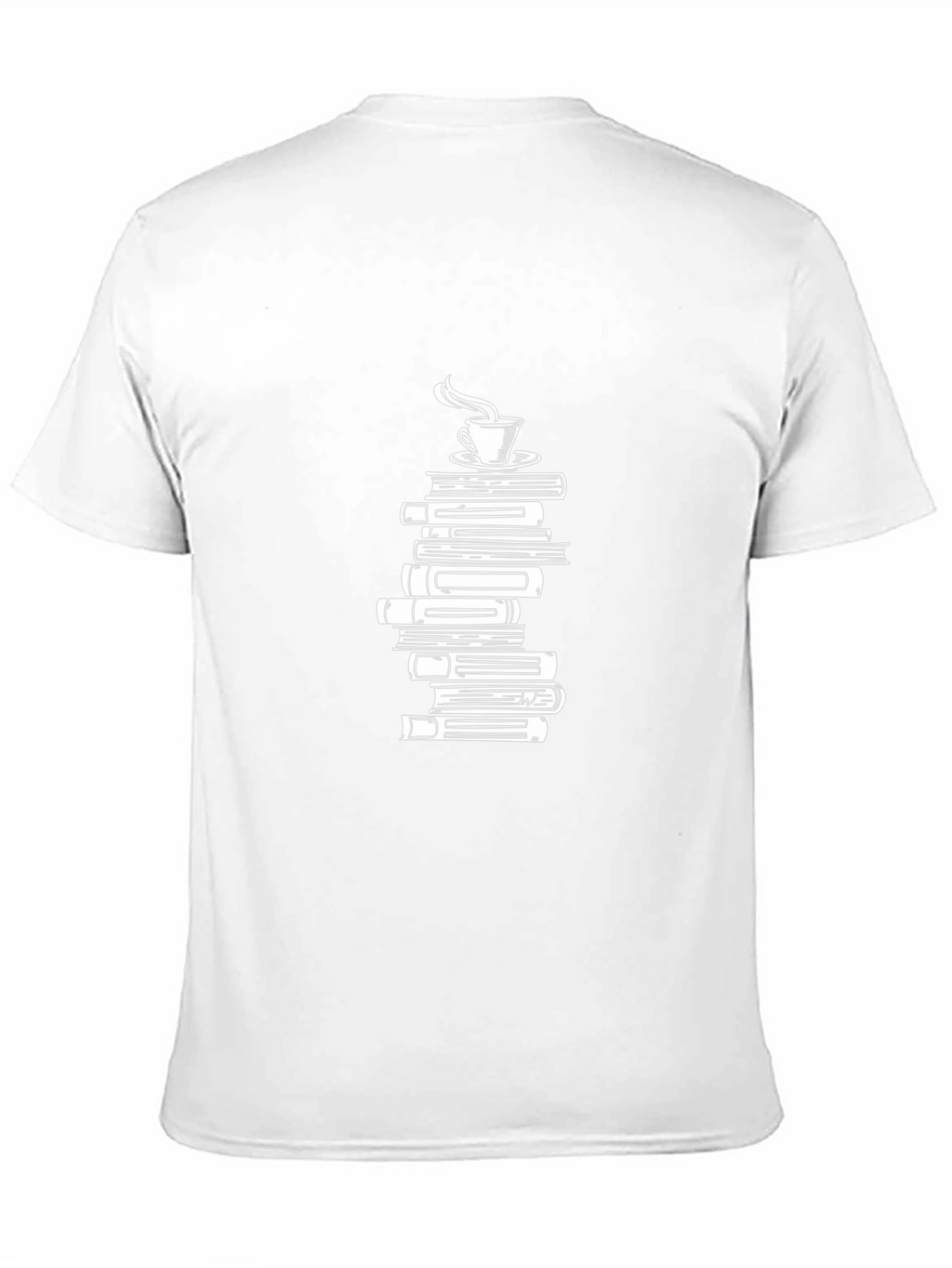 Book & Coffee Tee - Literary Comfort