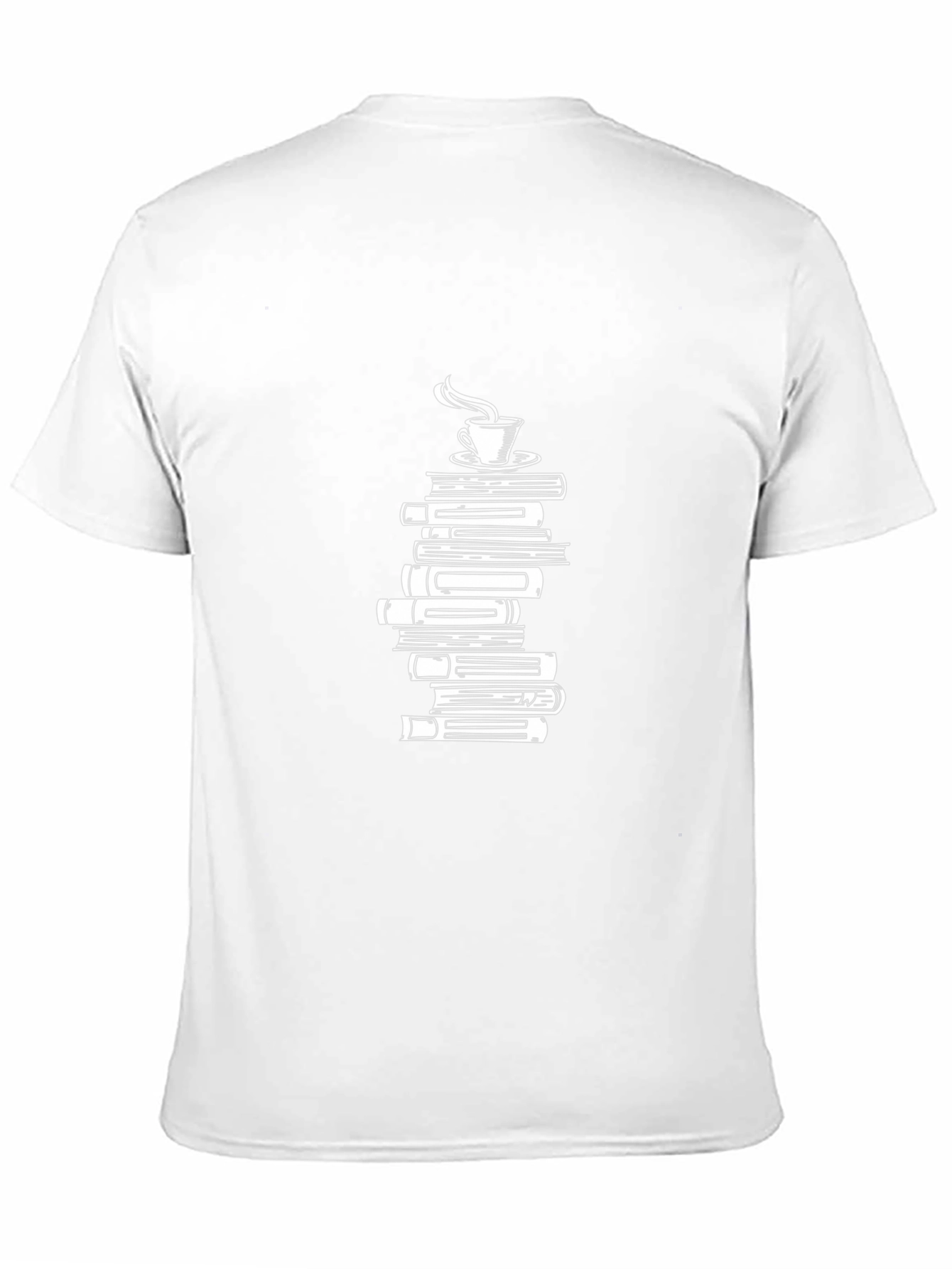 Book & Coffee Tee - Literary Comfort
