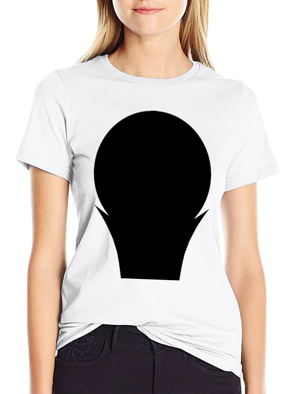 Modern Black Graphic Tee - Bold Statement Shirt