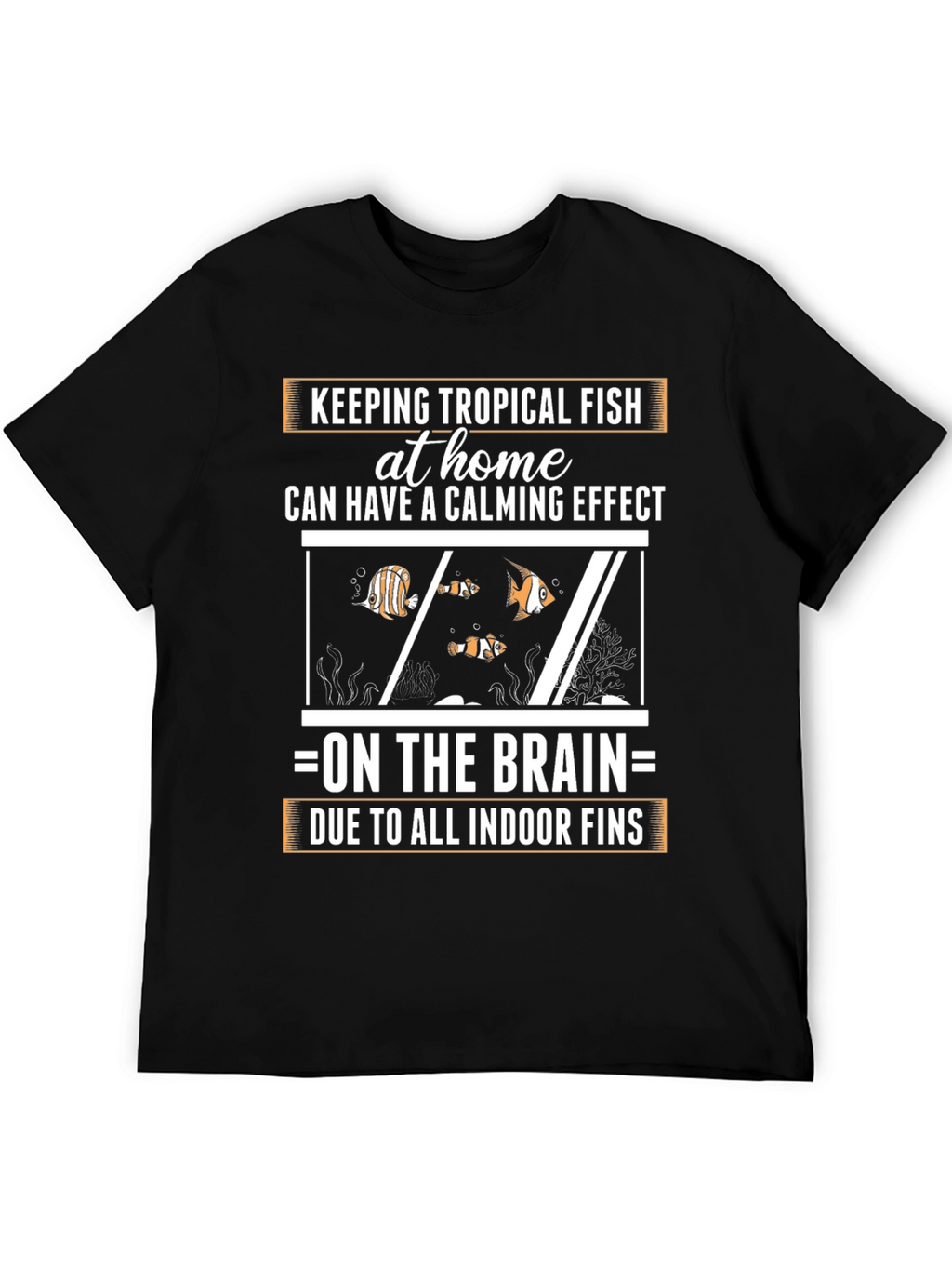Tropical Fish Calming Effect Graphic Tee