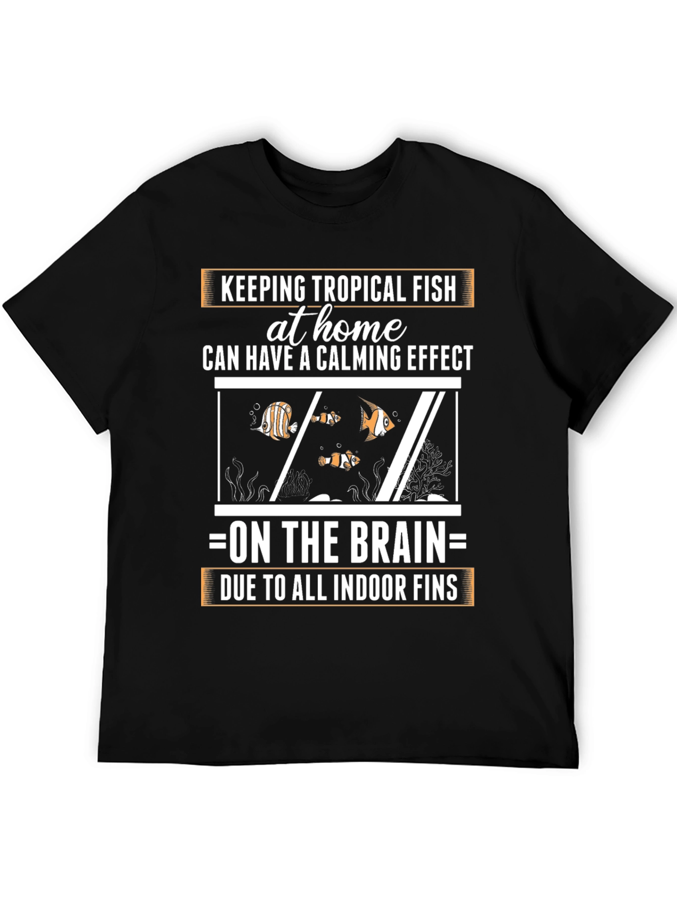 Tropical Fish Calming Effect Graphic Tee