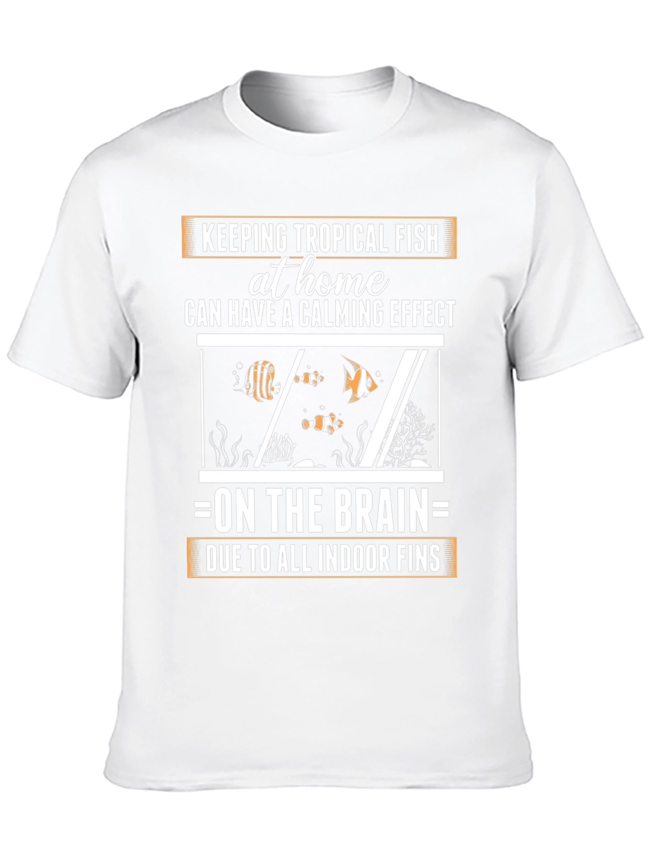 Tropical Fish Calming Effect Graphic Tee