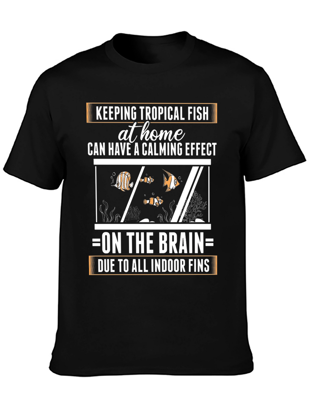 Tropical Fish Calming Effect Graphic Tee