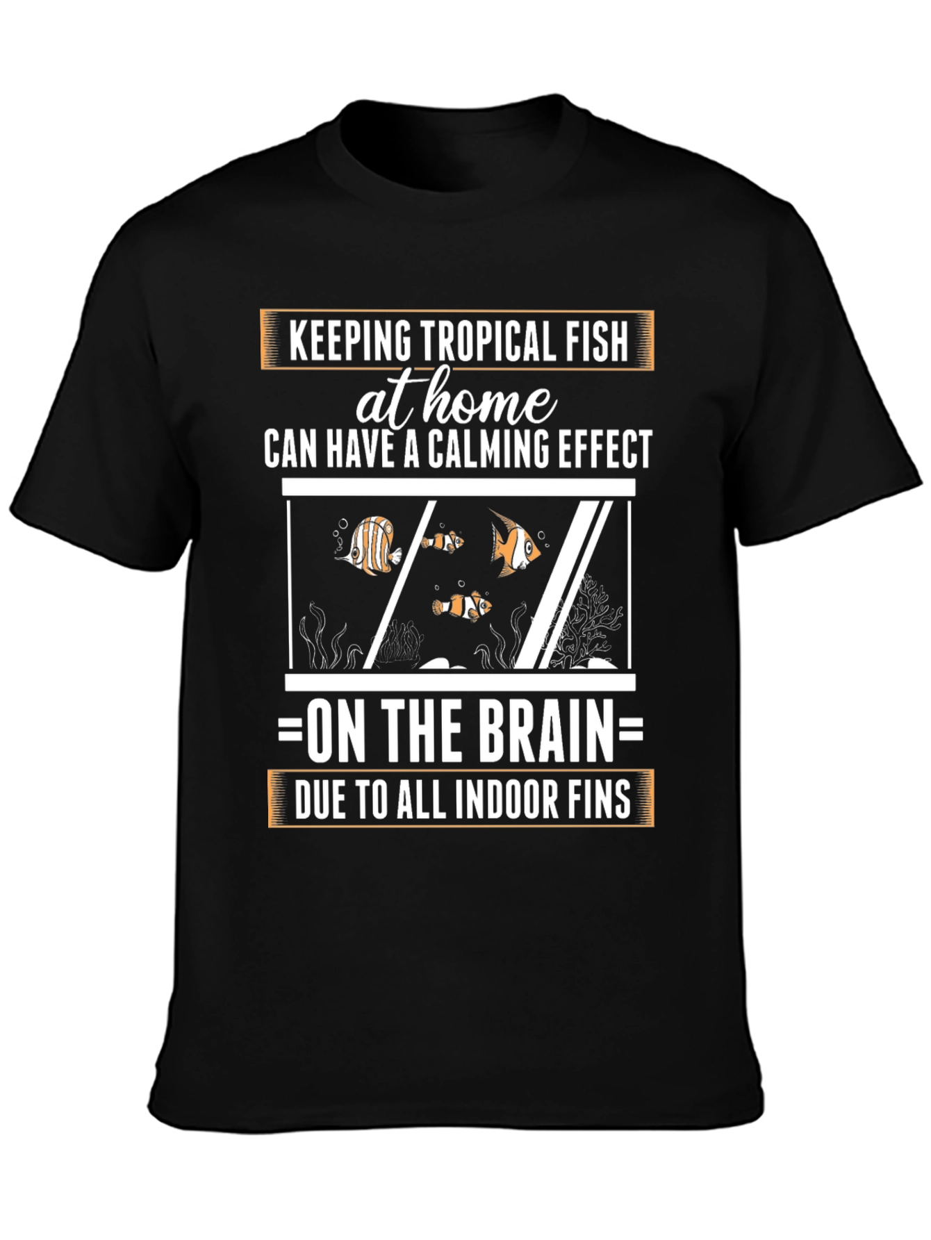 Tropical Fish Calming Effect Graphic Tee