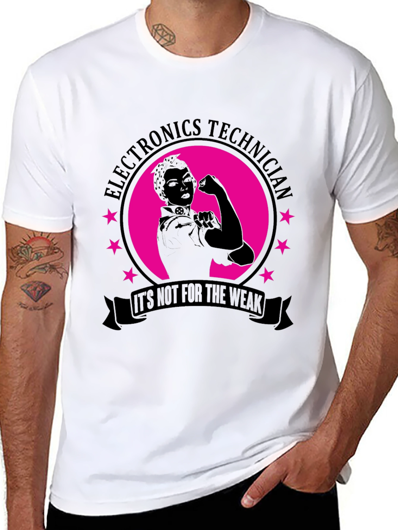 Electronics Technician T-Shirt - Not For The Weak