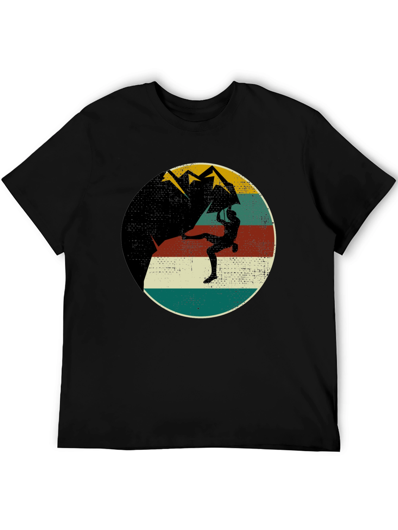 Vintage Climber T-Shirt - Adventure Tee