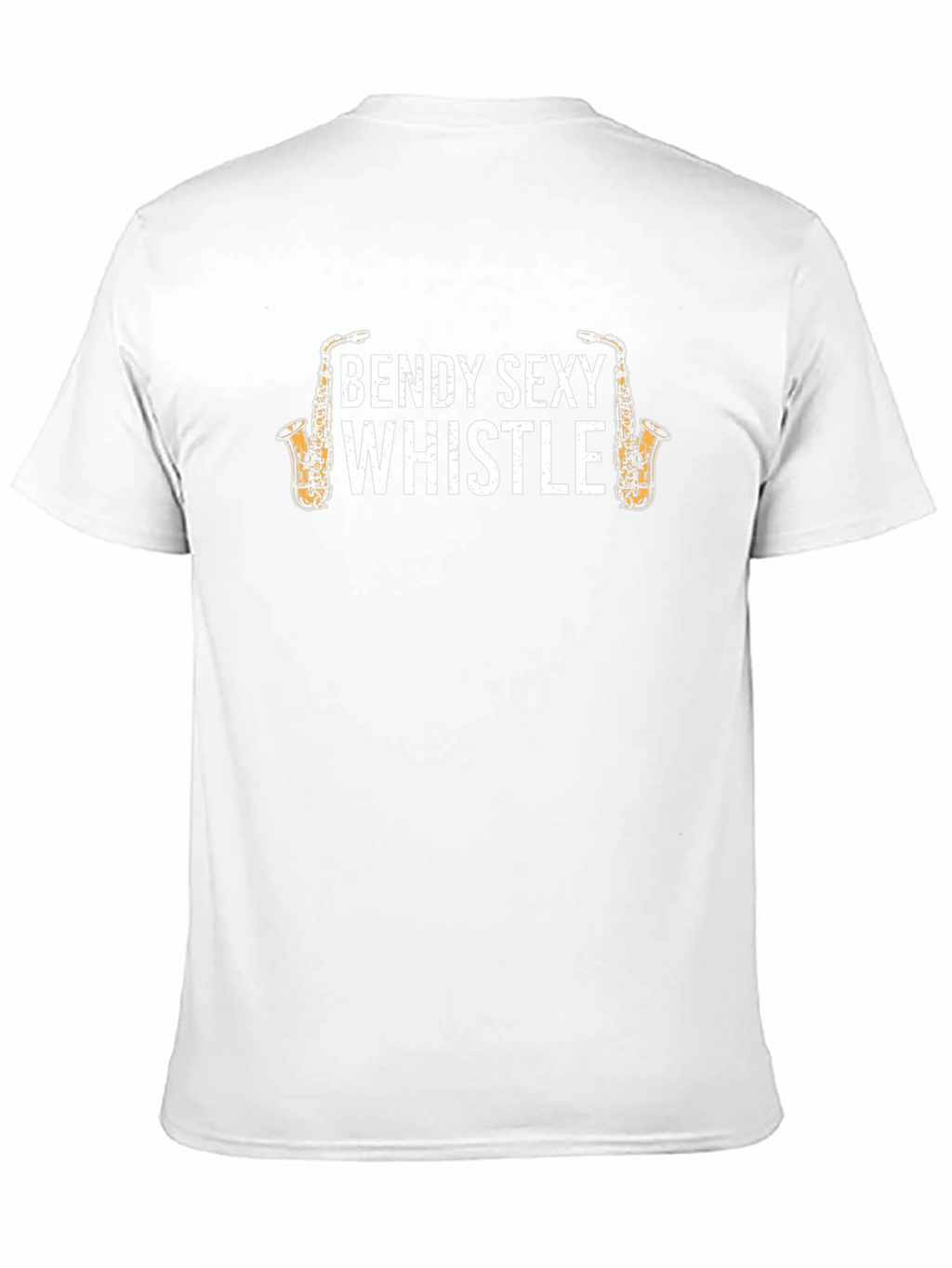 Bendy Sexy Whistle Graphic Tee - Black Cotton Shirt
