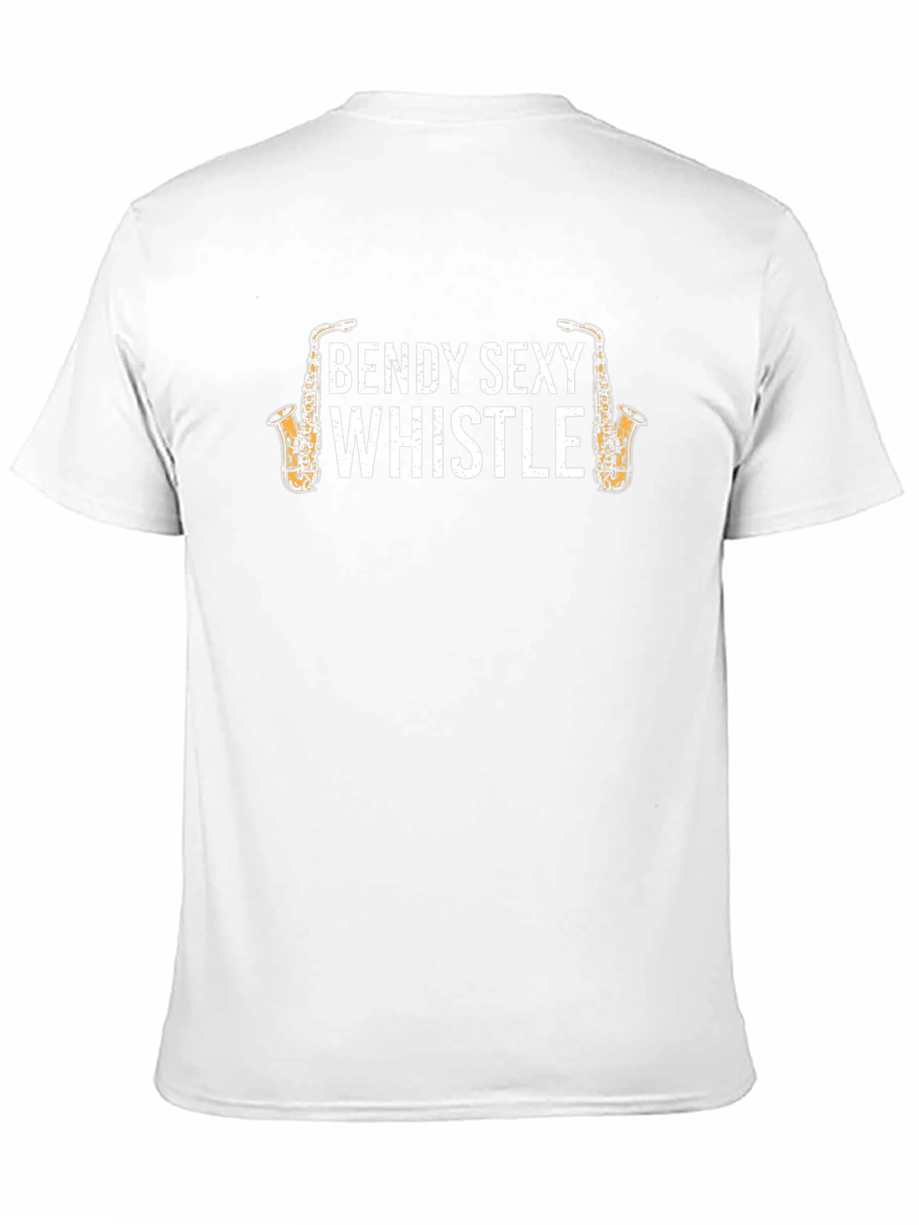 Bendy Sexy Whistle Graphic Tee - Black Cotton Shirt