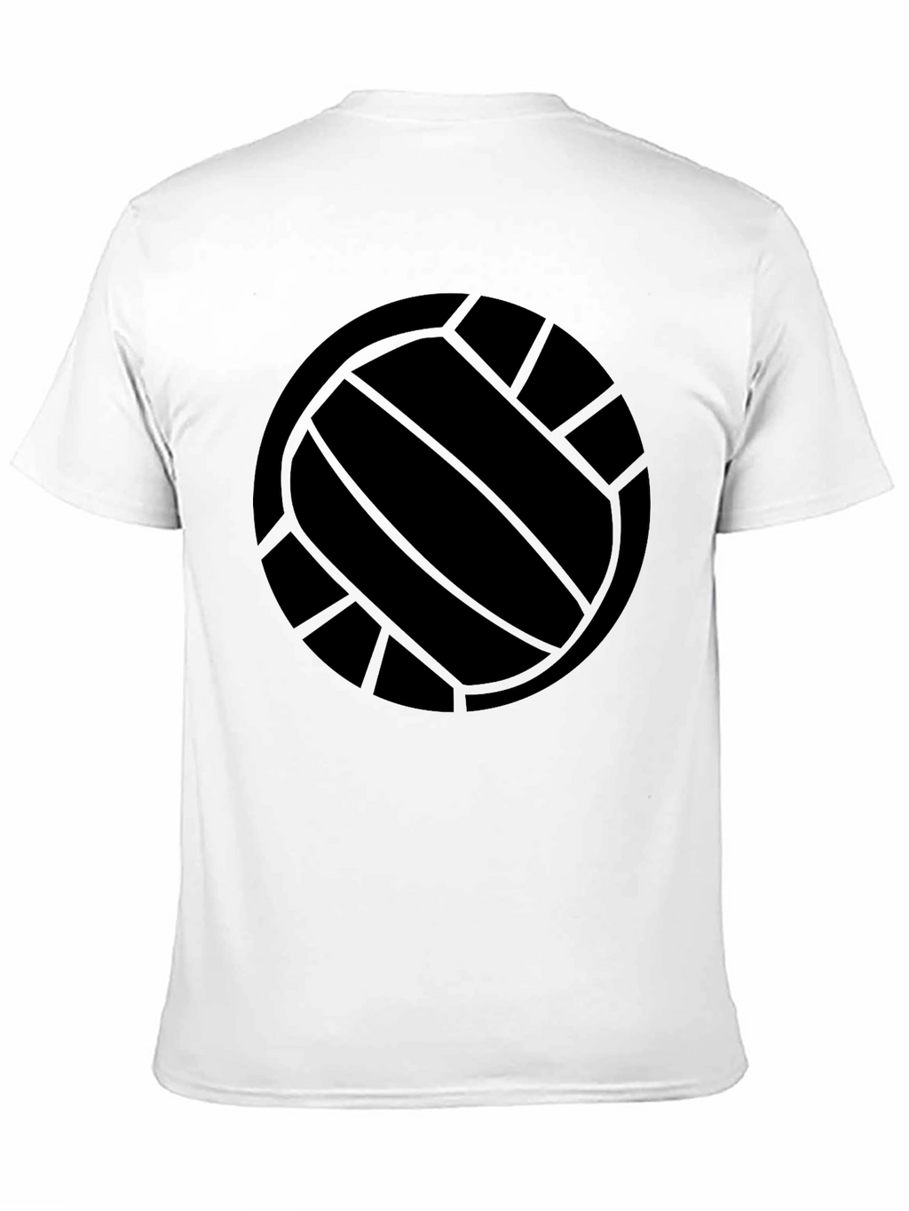 Black Volleyball Graphic T-Shirt