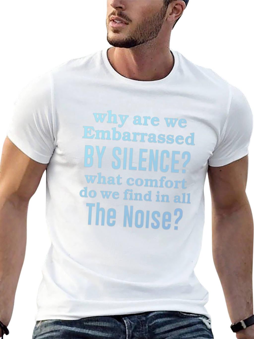 Embarrassed by Silence Graphic T-Shirt
