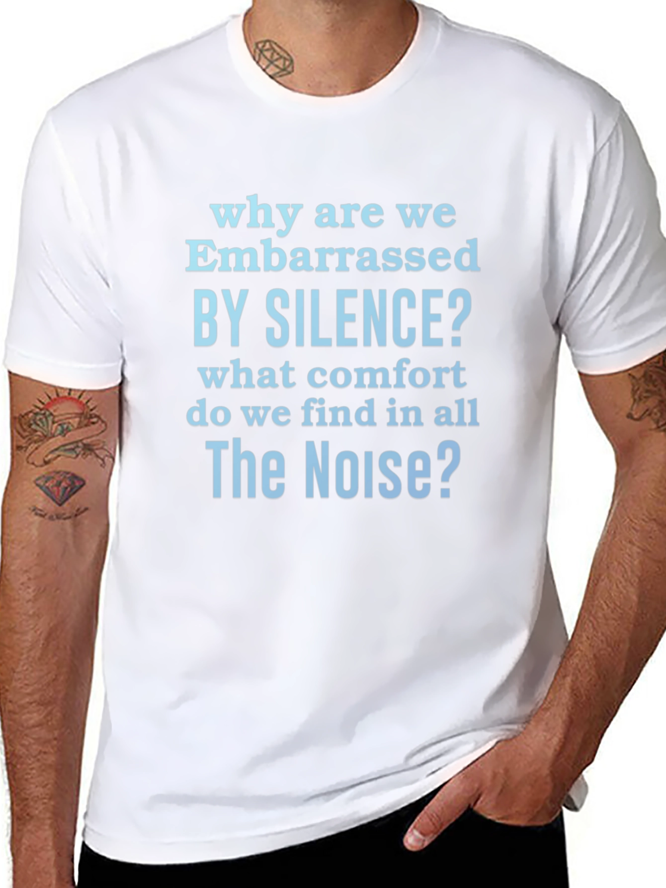 Embarrassed by Silence Graphic T-Shirt