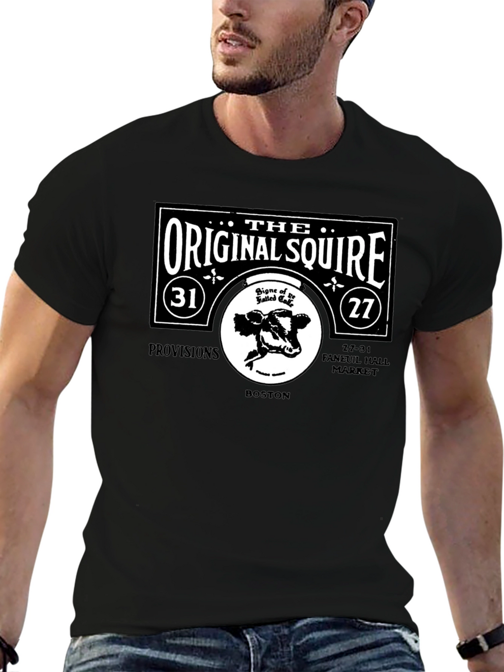 The Original Squire T-Shirt Boston Landmark