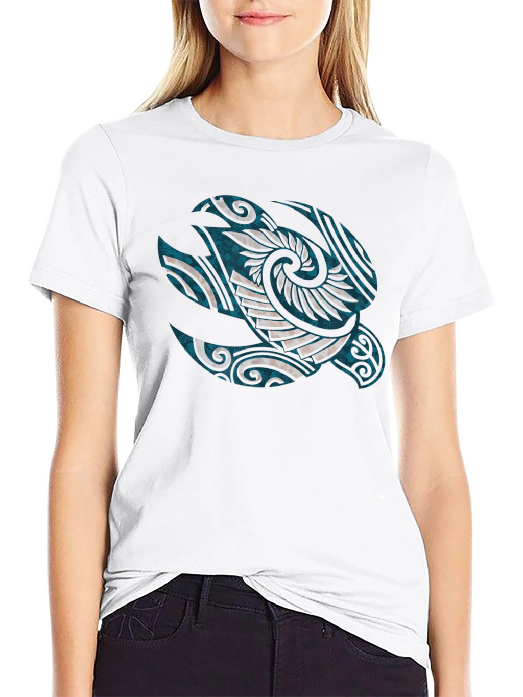 Tribal Turtle Graphic Tee