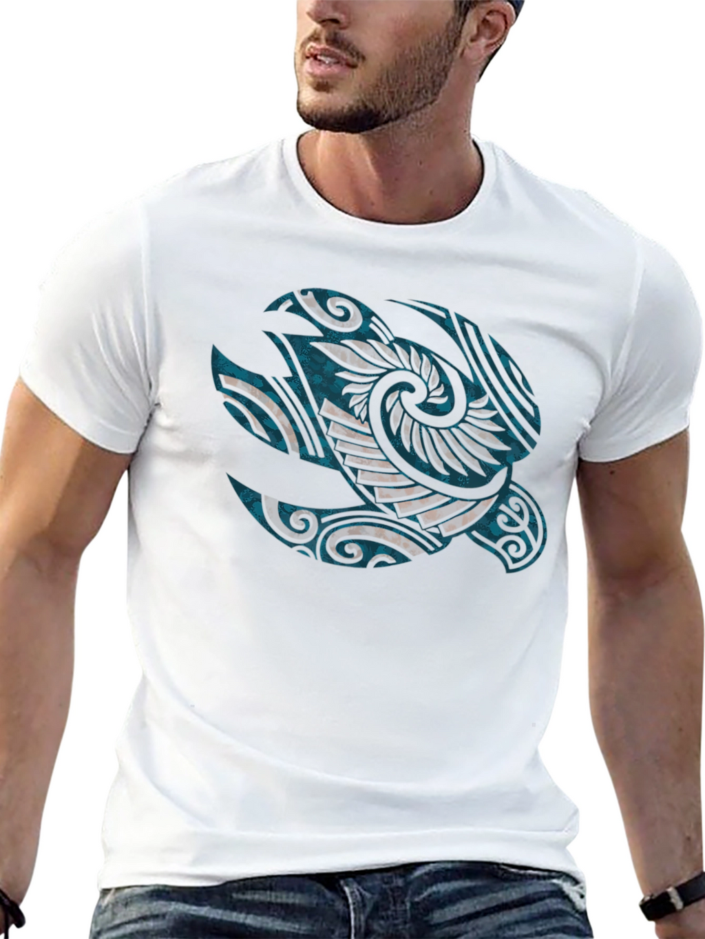 Tribal Turtle Graphic Tee